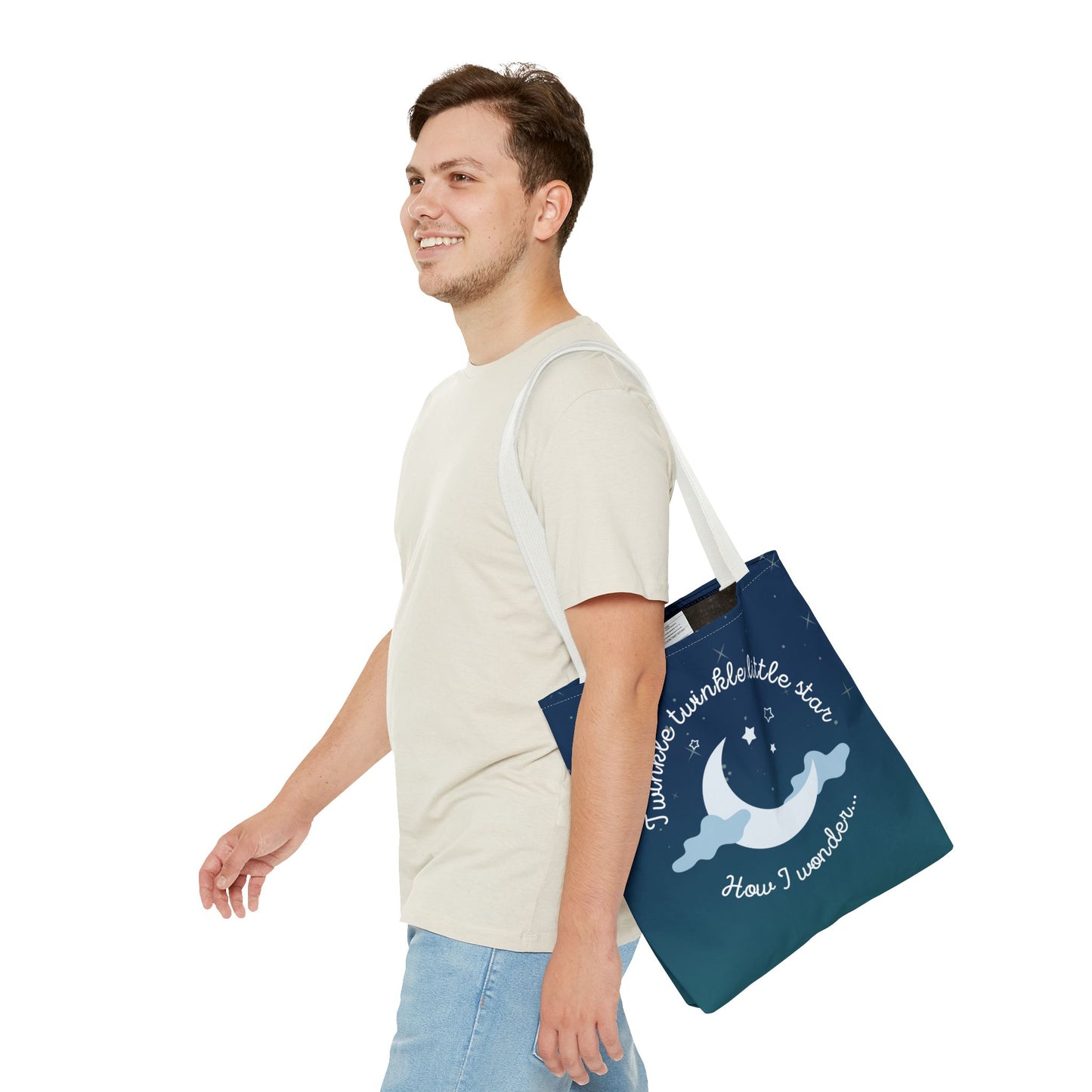 Twinkle twinkle little star—Baby Loss Remembrance (poly tote bag)