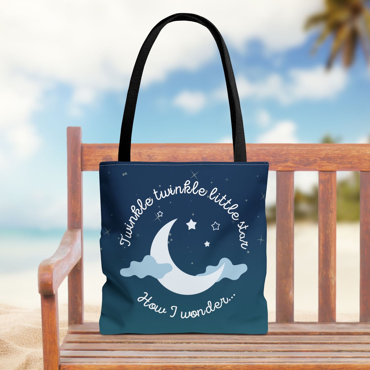 Twinkle twinkle little star—Baby Loss Remembrance (poly tote bag)