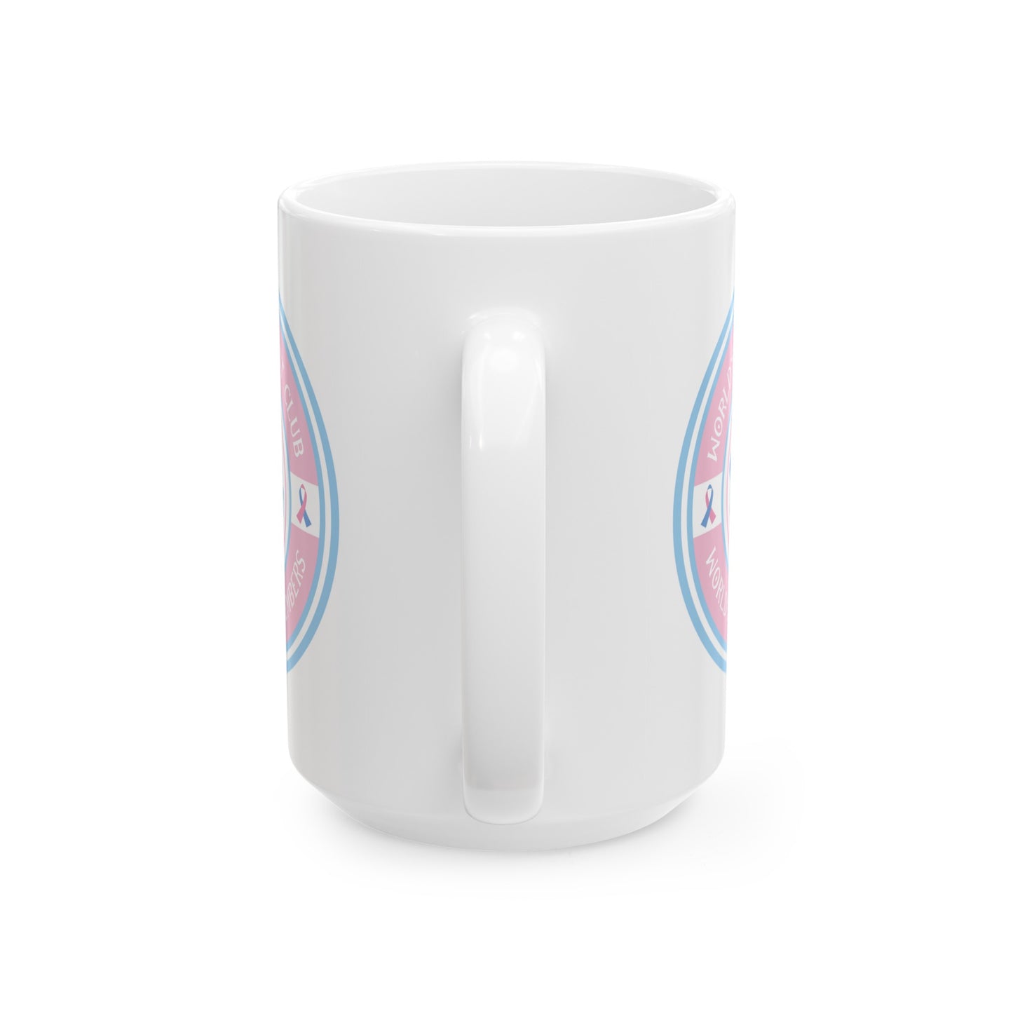 World's Shittiest Club; World's Best Members—Grief Community (ceramic coffee mug)