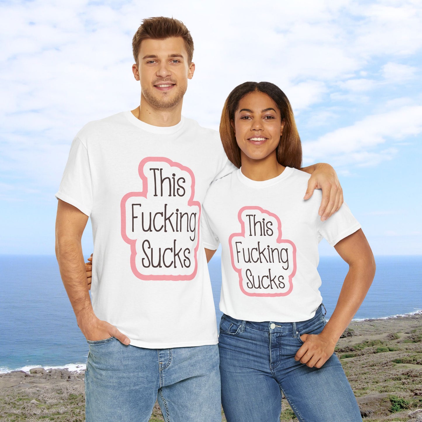 This Fucking Sucks—Dispelling Toxic Positivity (unisex t-shirt)