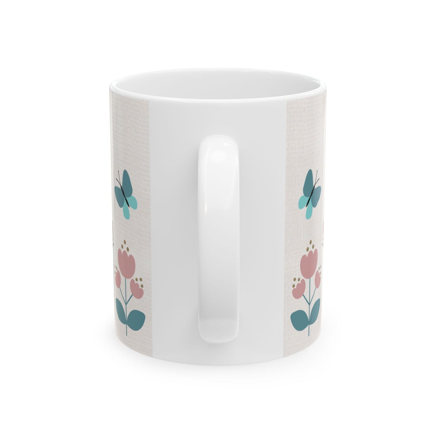 Family lasts as long as love—Forever…Baby Loss Remembrance (ceramic coffee mug)