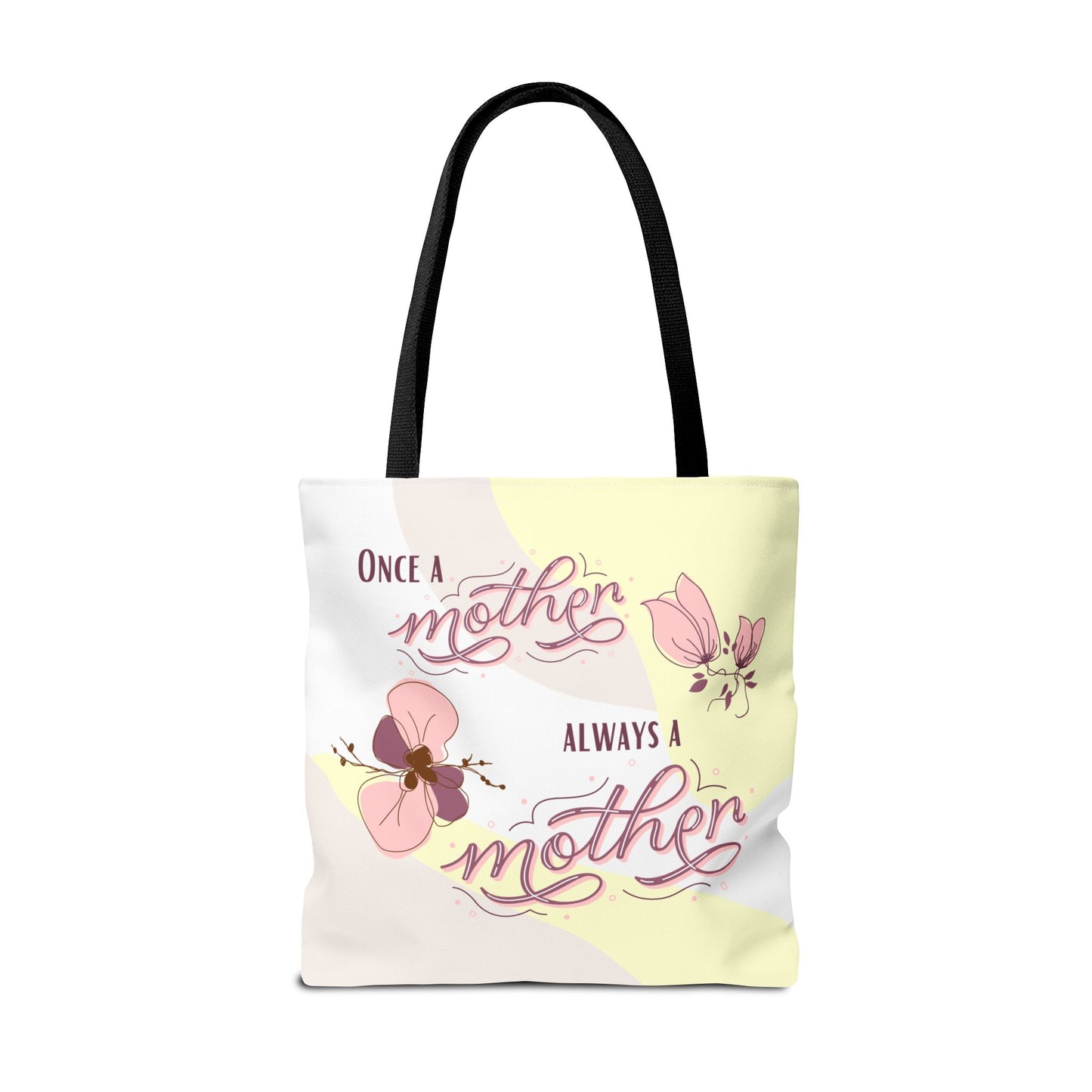 Once a mother, Always a mother—Baby Loss Remembrance (poly tote bag)