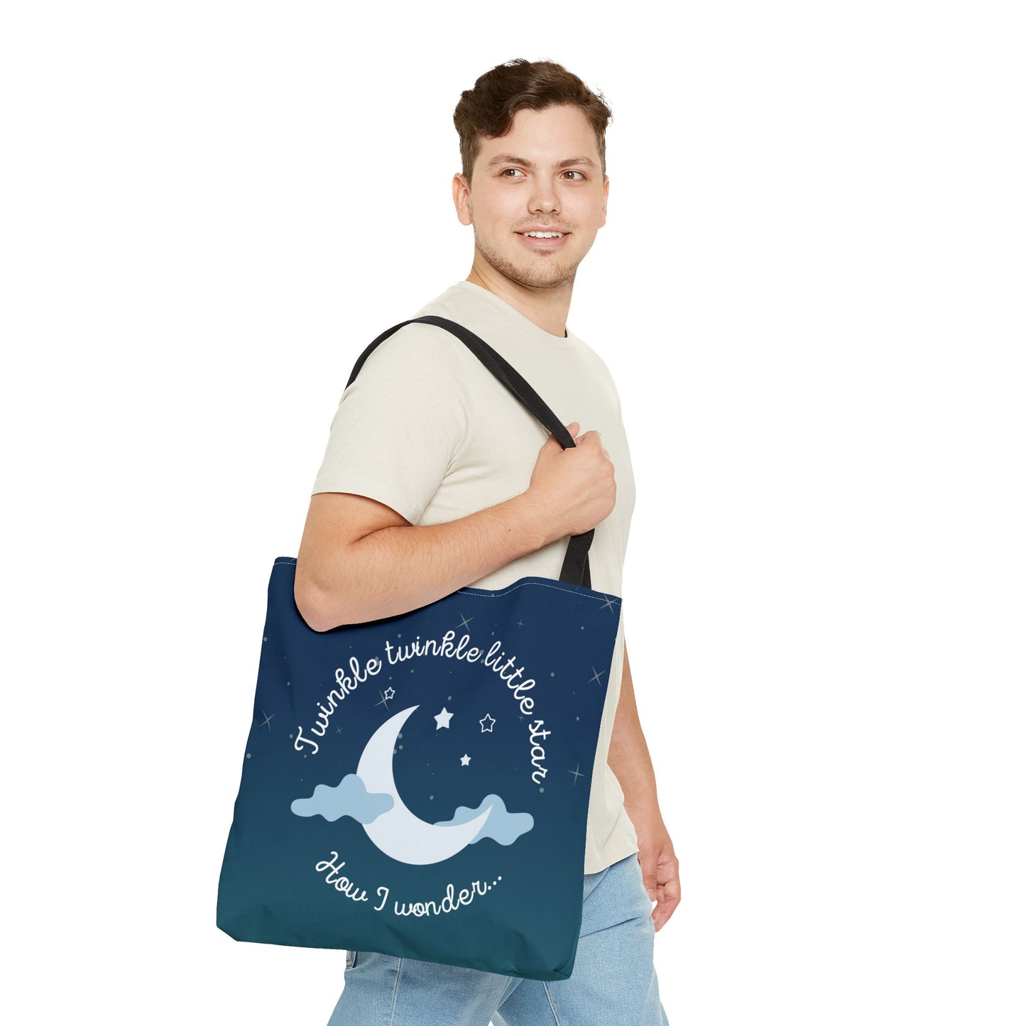 Twinkle twinkle little star—Baby Loss Remembrance (poly tote bag)