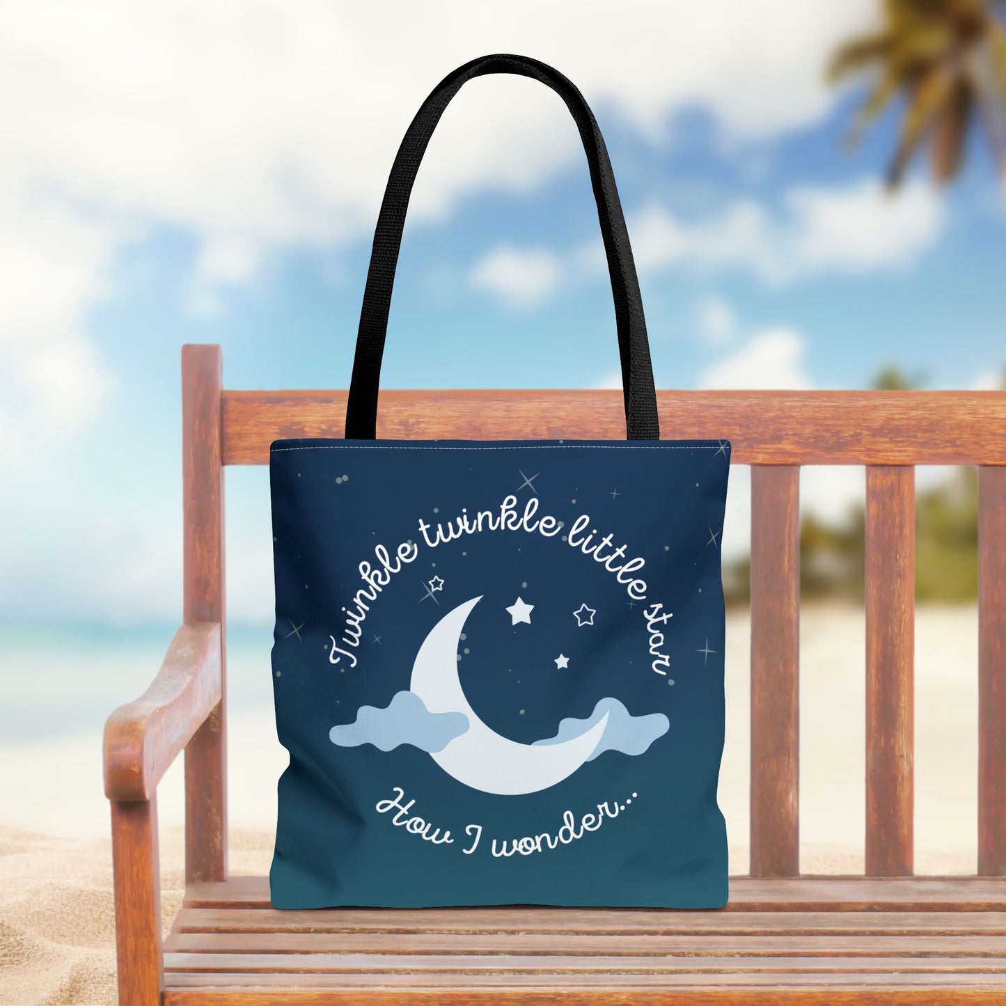 Twinkle twinkle little star—Baby Loss Remembrance (poly tote bag)