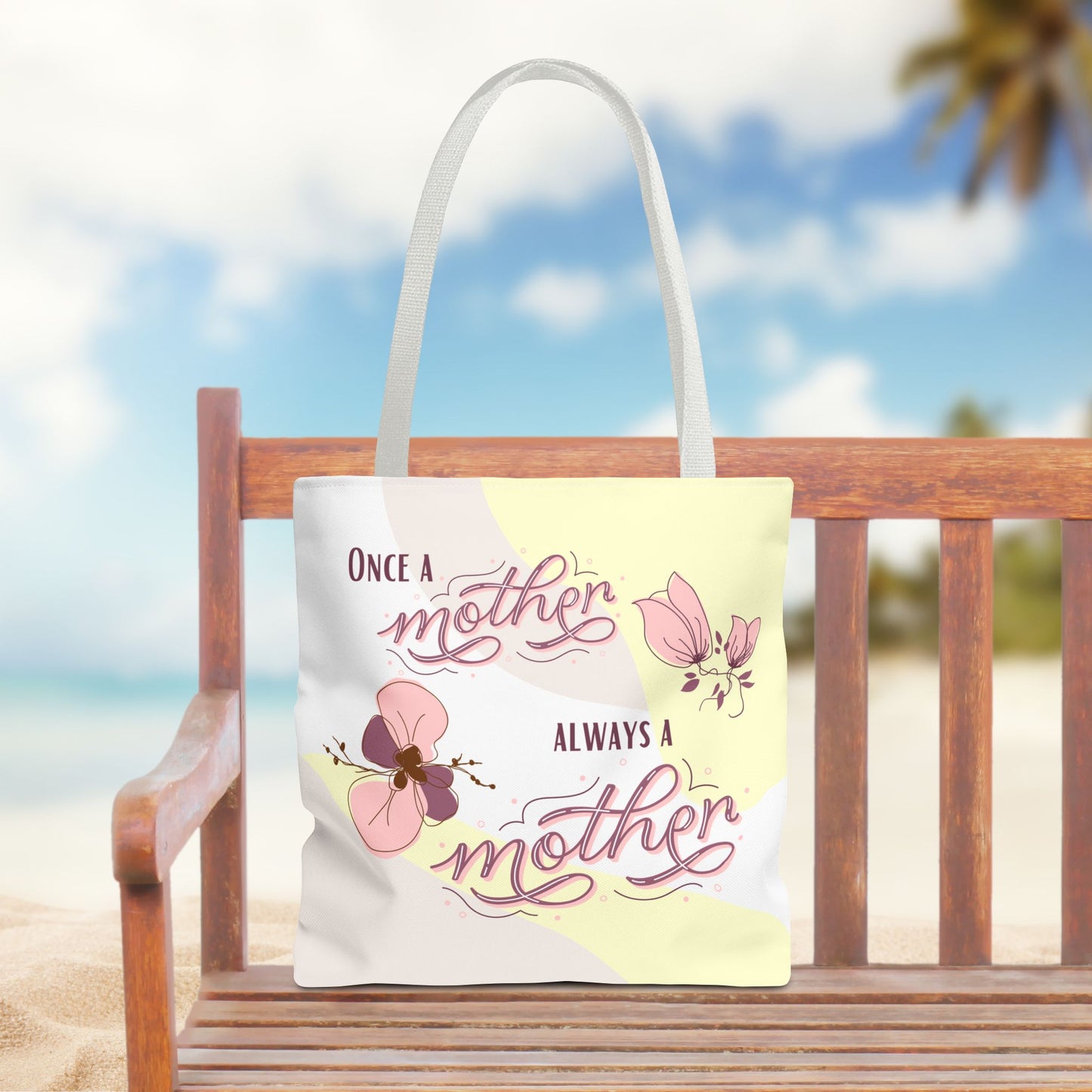Once a mother, Always a mother—Baby Loss Remembrance (poly tote bag)
