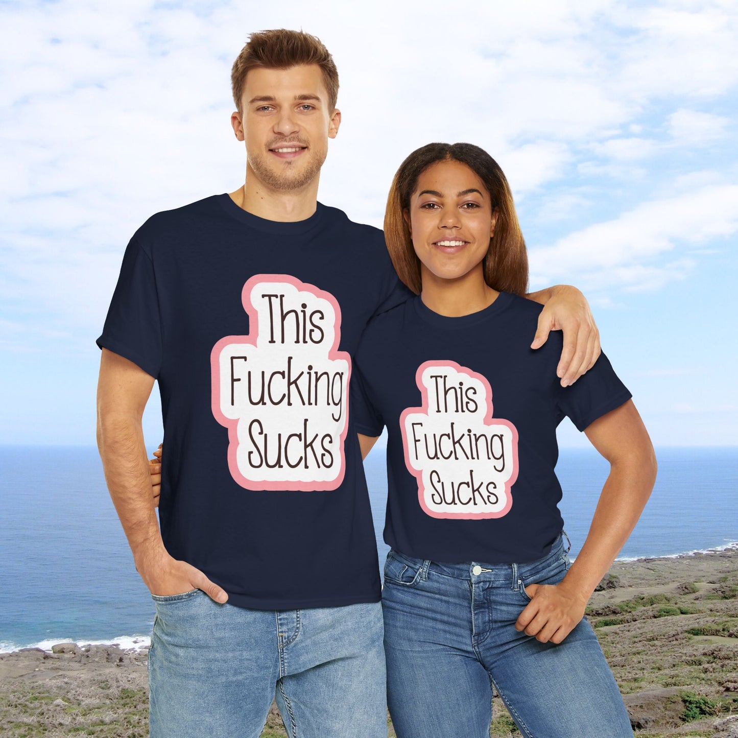 This Fucking Sucks—Dispelling Toxic Positivity (unisex t-shirt)