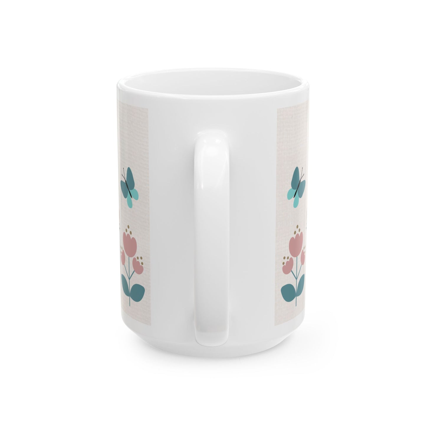 Family lasts as long as love—Forever…Baby Loss Remembrance (ceramic coffee mug)