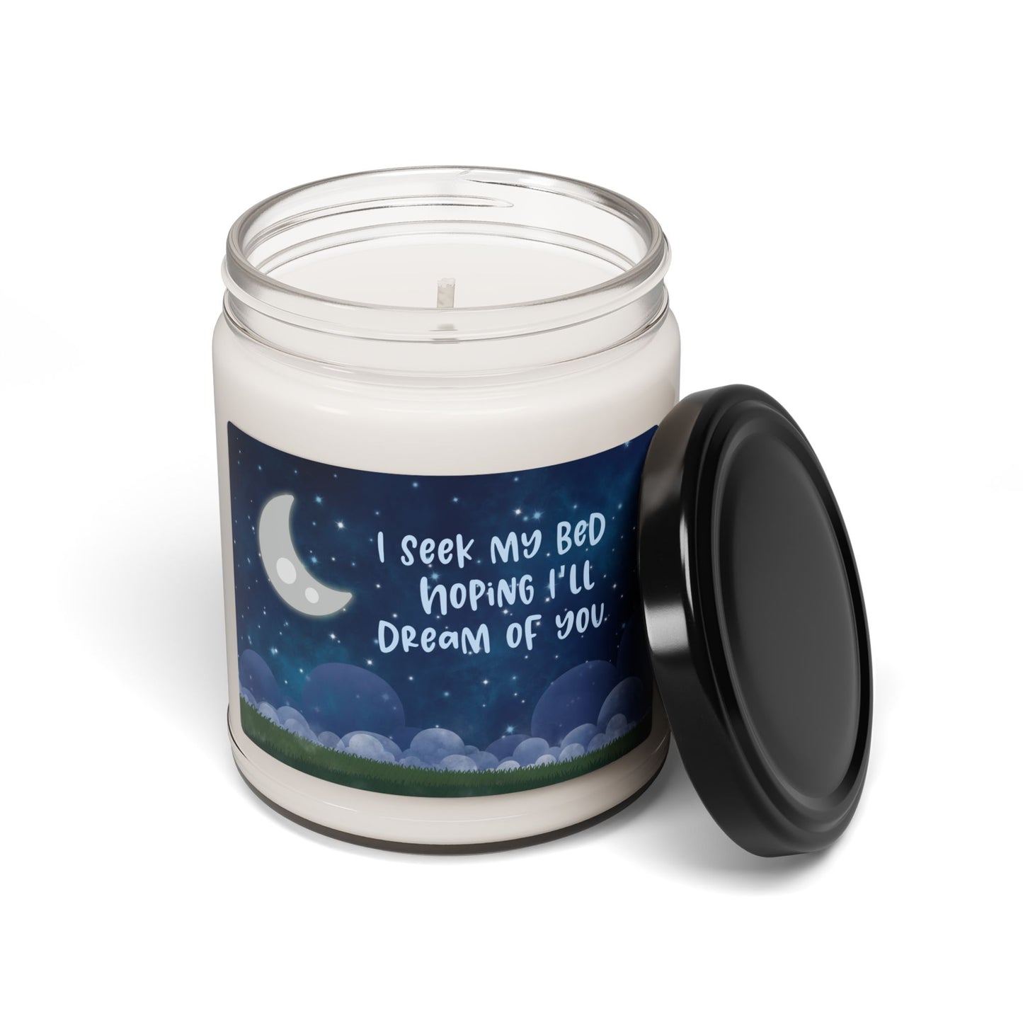 I seek my bed hoping I dream of you—Baby Loss Remembrance (9 oz soy candle)