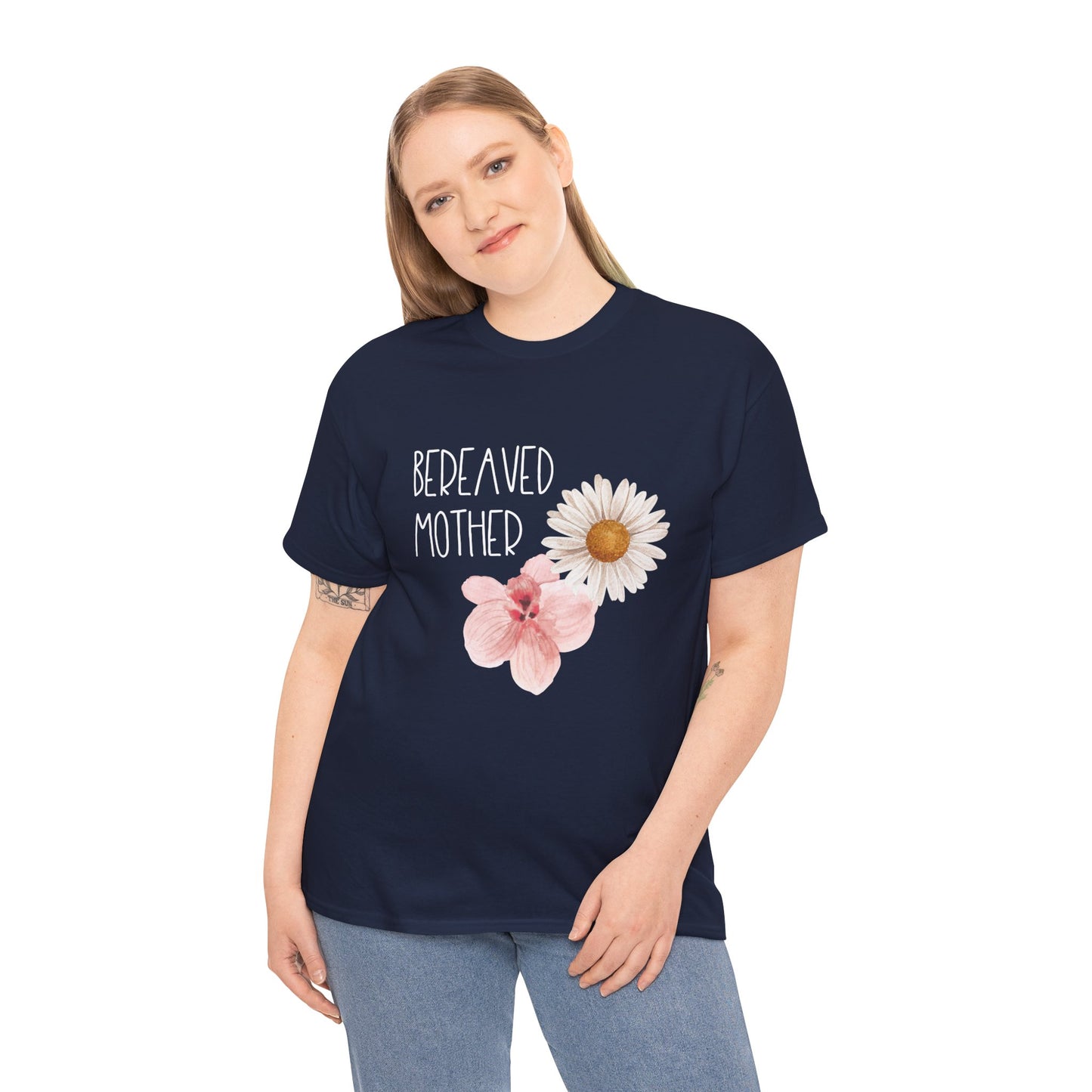 Gold Florals Bereaved Mother/Father—Baby Loss Remembrance (unisex t-shirt)