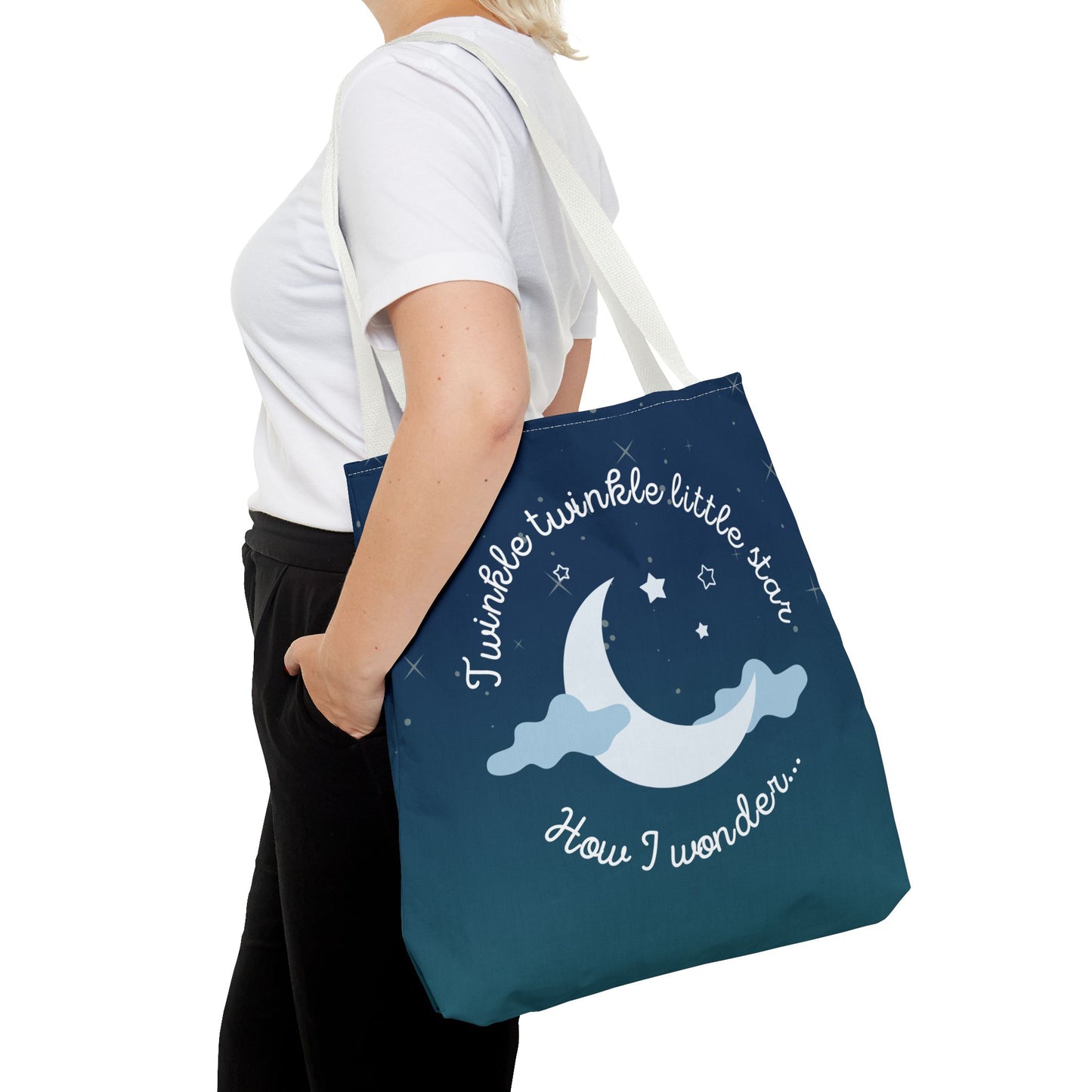 Twinkle twinkle little star—Baby Loss Remembrance (poly tote bag)