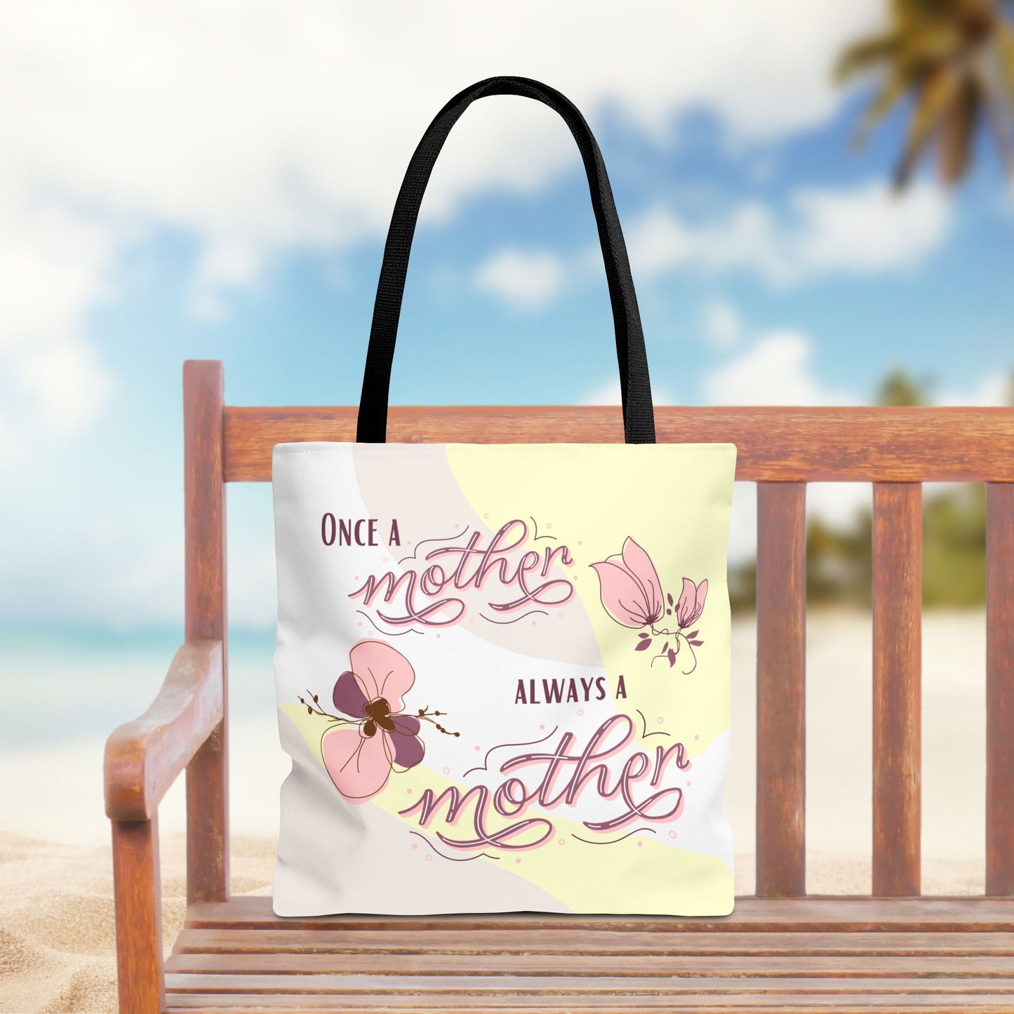 Once a mother, Always a mother—Baby Loss Remembrance (poly tote bag)