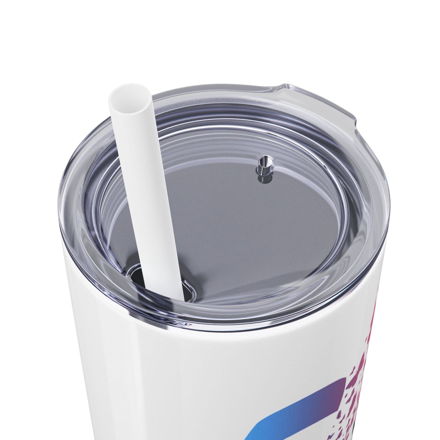 PAIL Awareness Ribbon with Butterflies—Baby Loss Awareness and Remembrance (stainless steel tumbler)