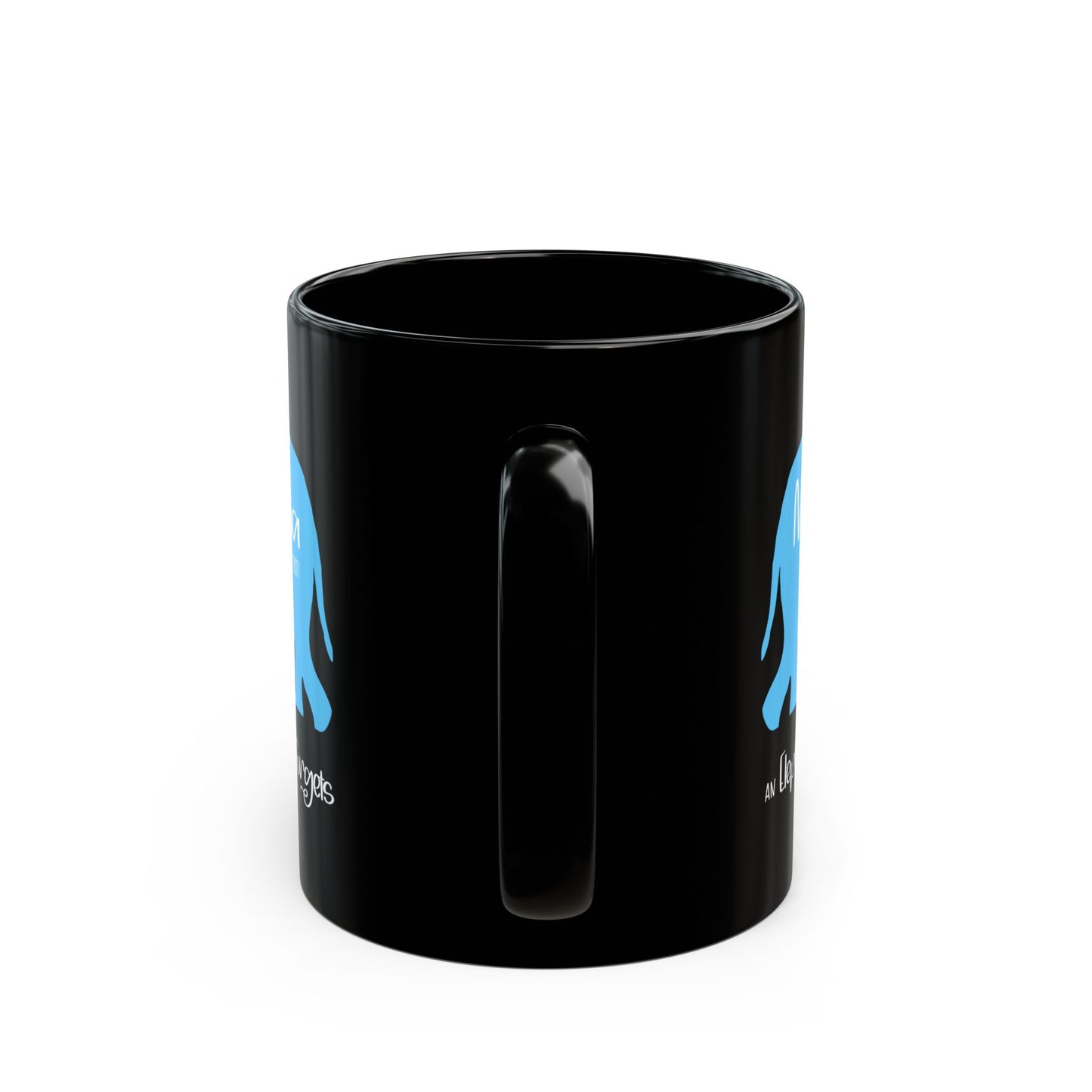 Mama/Papa Est Year Elephant Never Forgets—Baby Loss Remembrance (ceramic coffee mug)