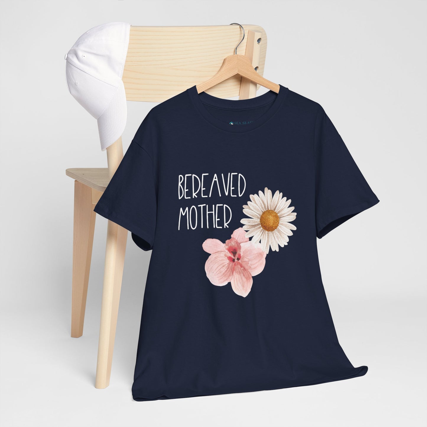 Gold Florals Bereaved Mother/Father—Baby Loss Remembrance (unisex t-shirt)