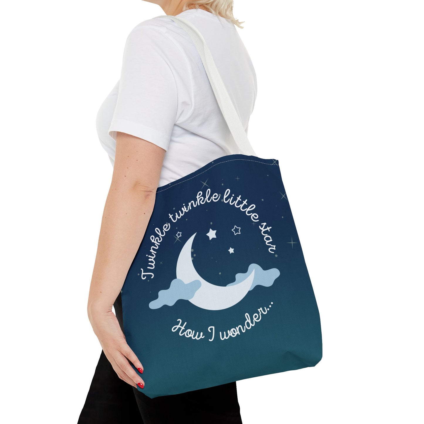 Twinkle twinkle little star—Baby Loss Remembrance (poly tote bag)