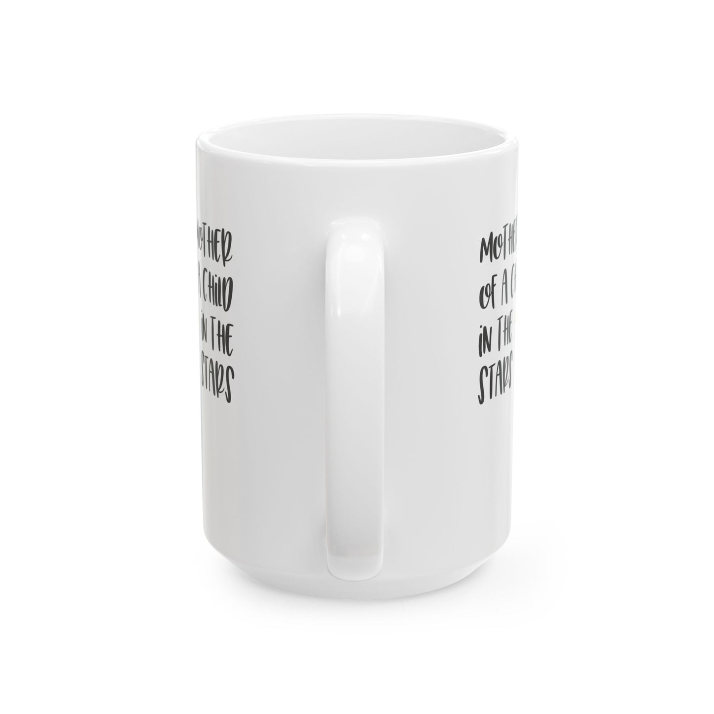 Mother/Father of a child in the stars—Baby Loss Remembrance (ceramic coffee cup)