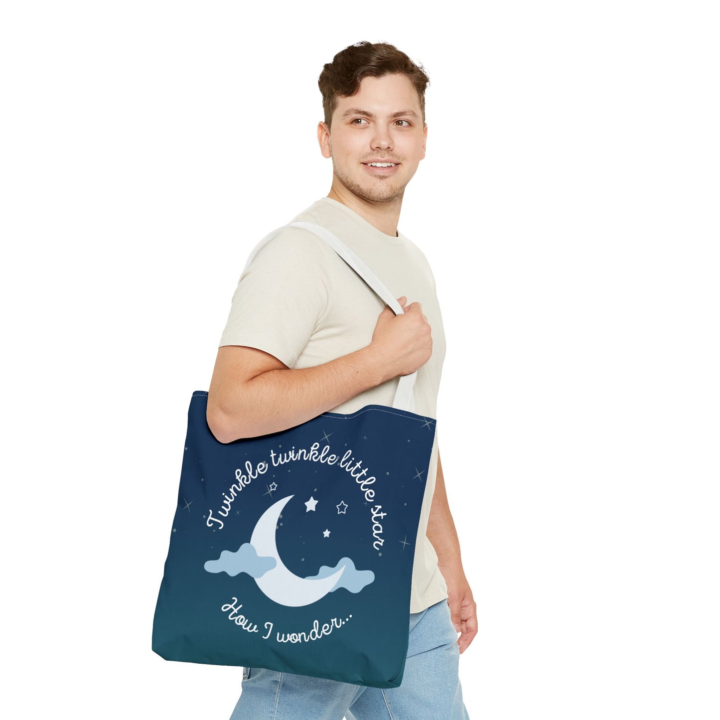 Twinkle twinkle little star—Baby Loss Remembrance (poly tote bag)