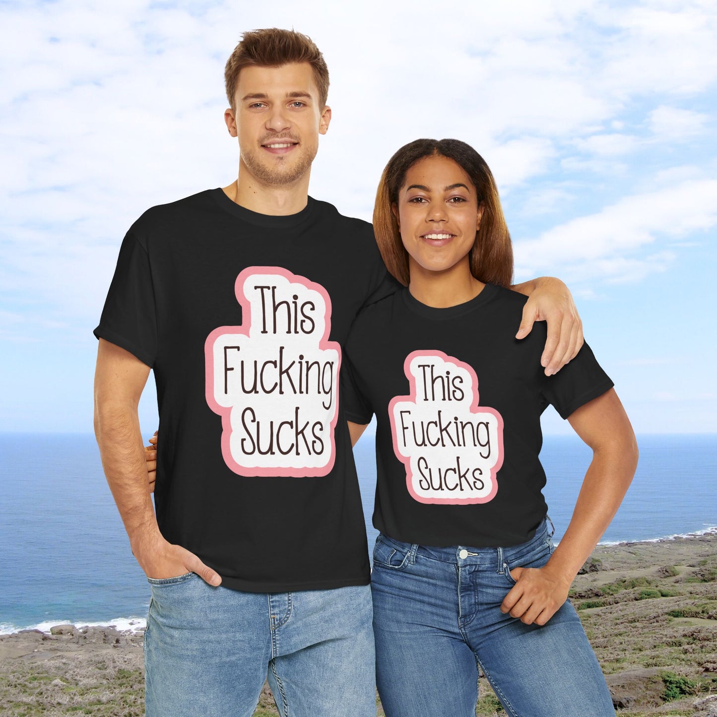This Fucking Sucks—Dispelling Toxic Positivity (unisex t-shirt)