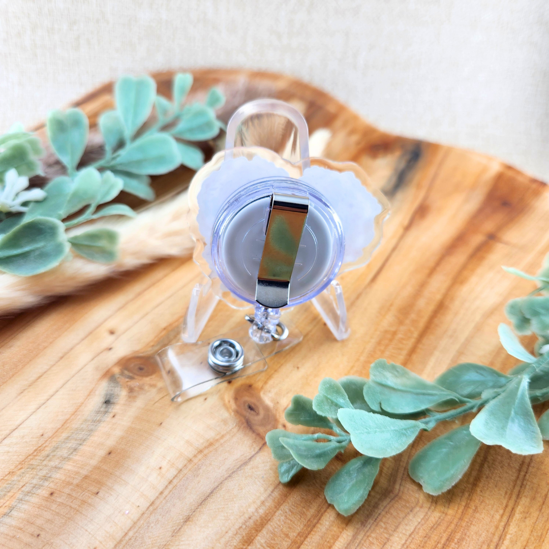 Floral Heart Motherhood/Fatherhood is Forever—Mother's Day, Father's Day (badge reel)