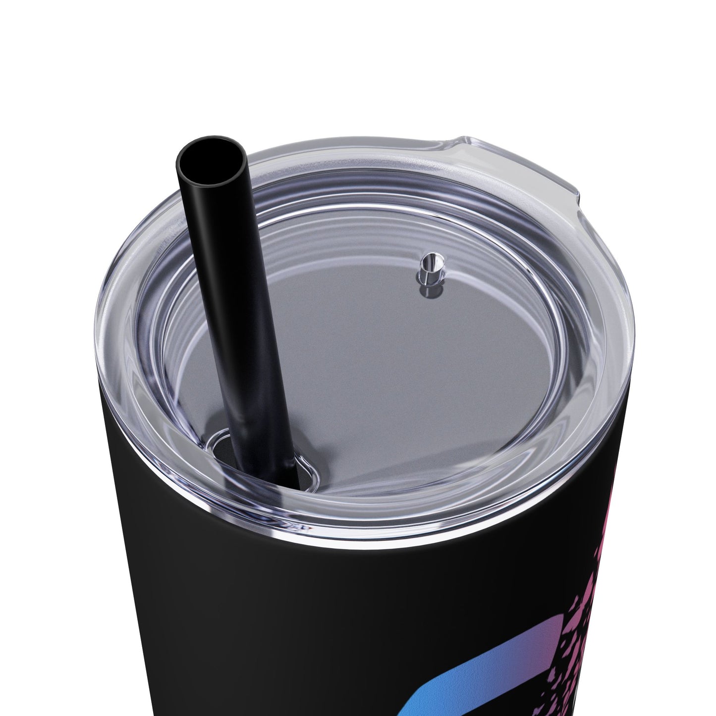 PAIL Awareness Ribbon with Butterflies—Baby Loss Awareness and Remembrance (stainless steel tumbler)