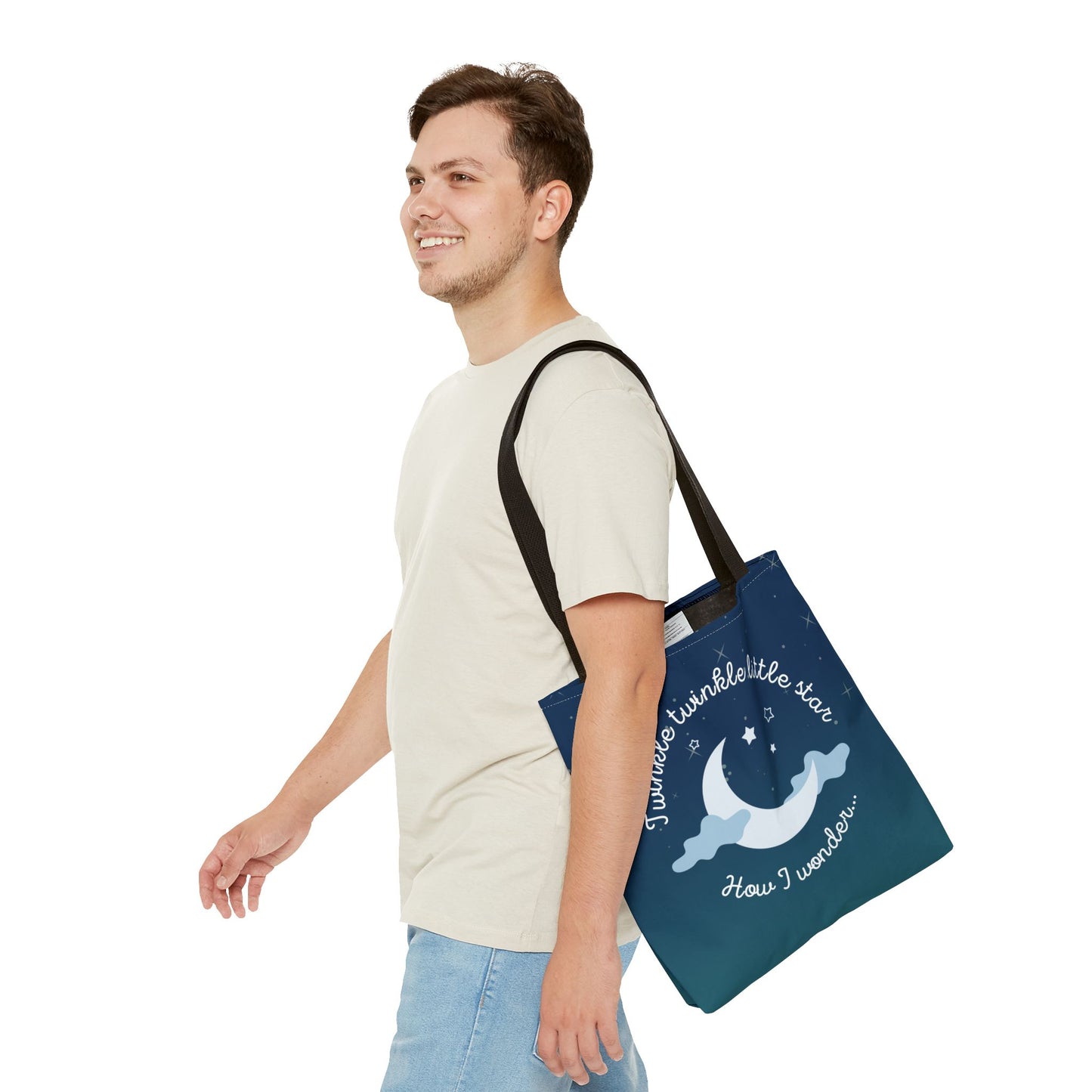 Twinkle twinkle little star—Baby Loss Remembrance (poly tote bag)