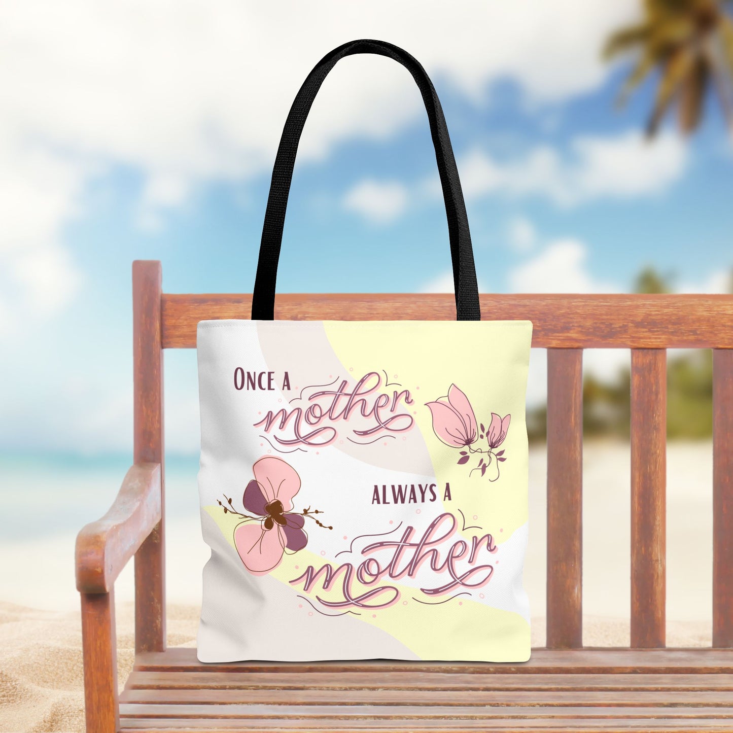Once a mother, Always a mother—Baby Loss Remembrance (poly tote bag)