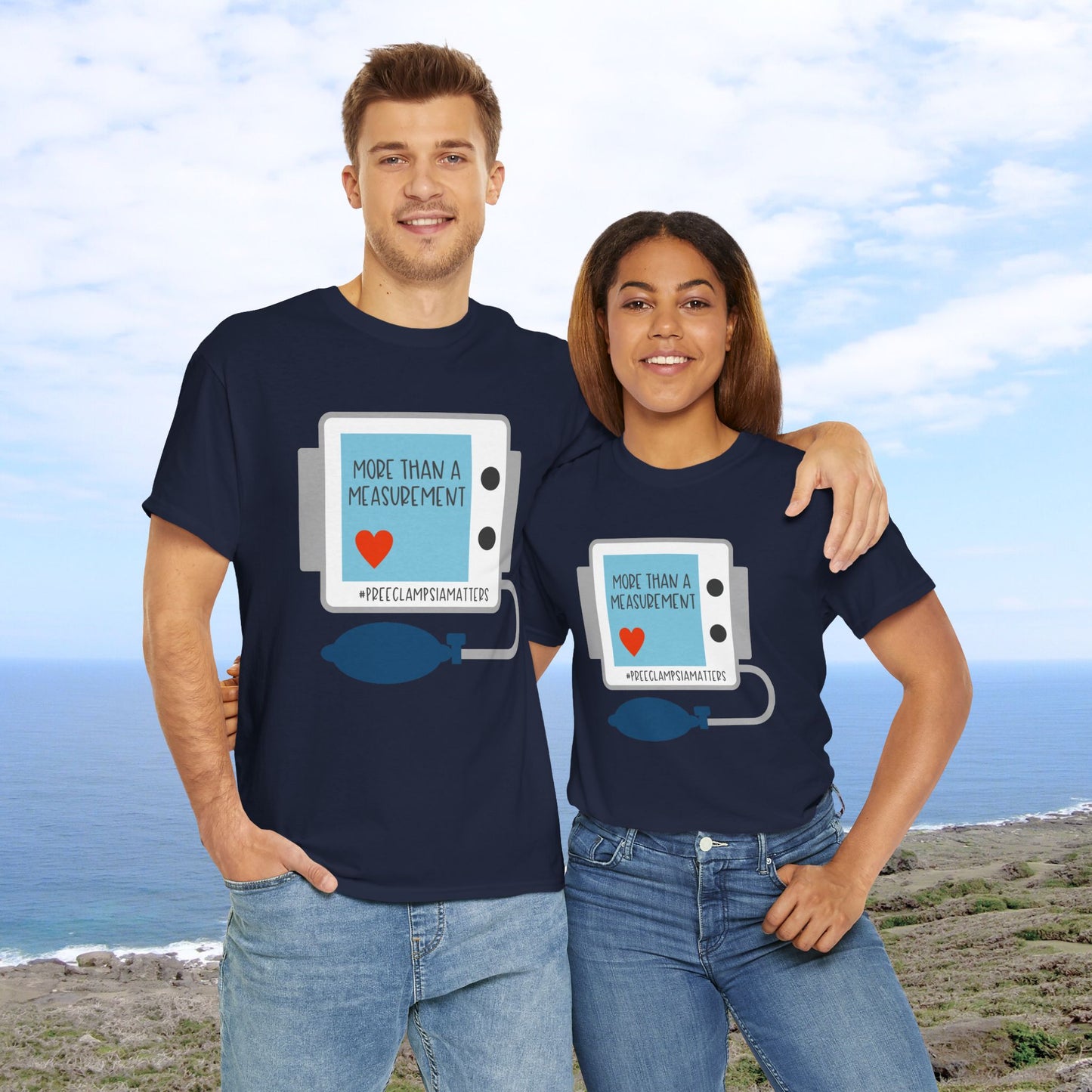More than a Measurement; #PreeclampsiaMatters—Pregnancy Loss Awareness & Prevention (unisex t-shirt)