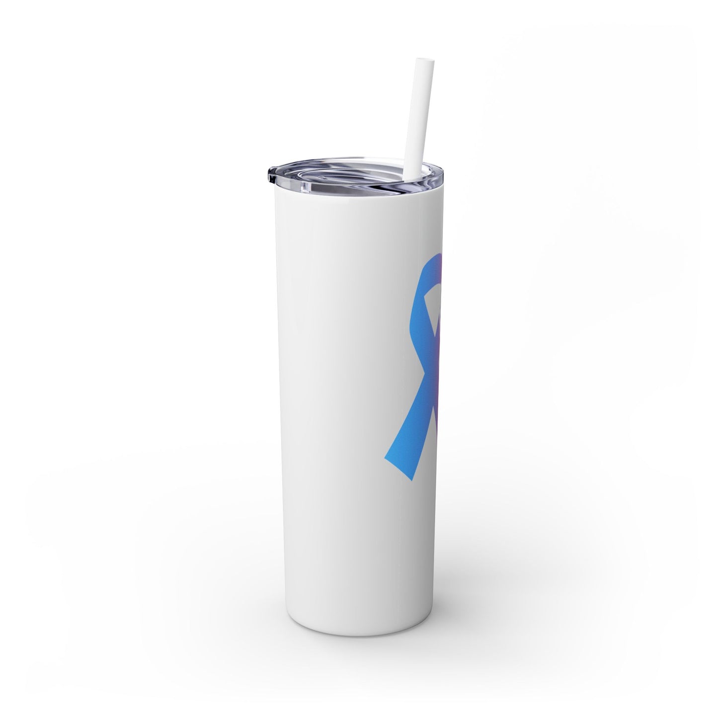 PAIL Awareness Ribbon with Butterflies—Baby Loss Awareness and Remembrance (stainless steel tumbler)
