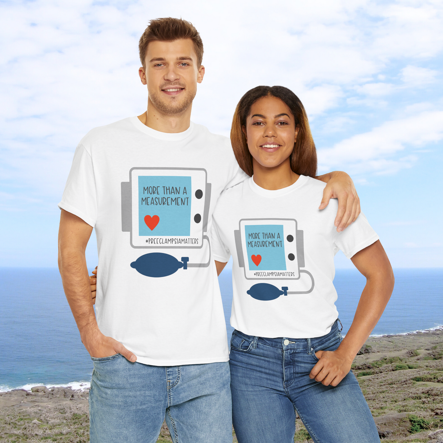 More than a Measurement; #PreeclampsiaMatters—Pregnancy Loss Awareness & Prevention (unisex t-shirt)
