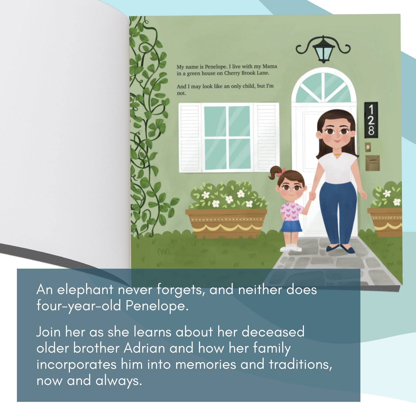 An Elephant Never Forgets; Connecting with the Sibling who died Before I was Born—Baby Loss Sibling Remembrance (picture book)