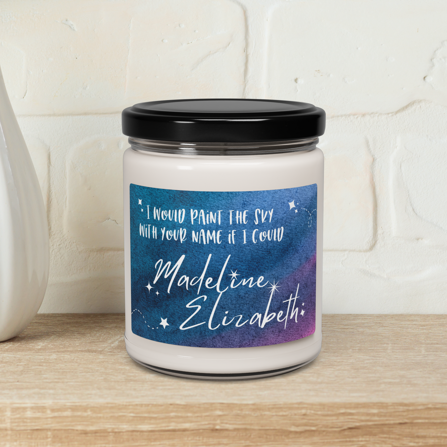I Would Paint the Sky With Your Name if I Could—Baby Loss Remembrance (9 oz soy candle)