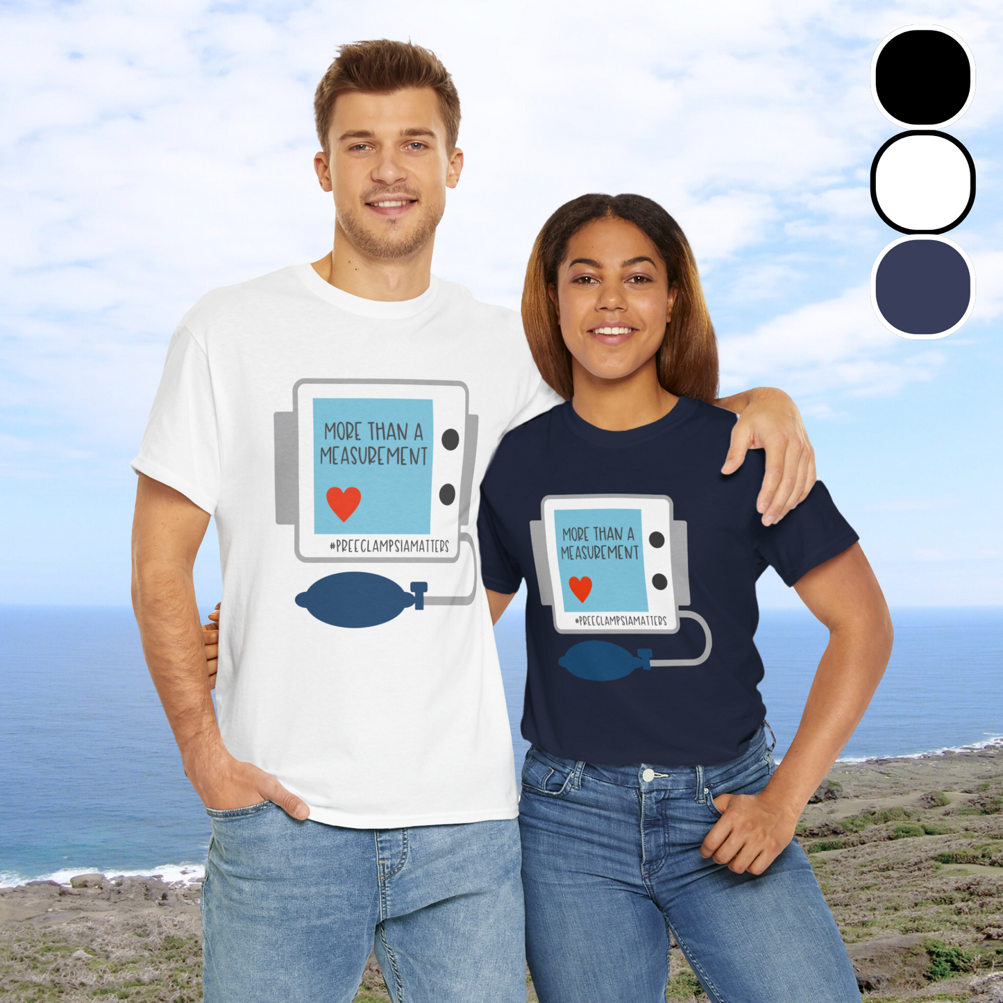 More than a Measurement; #PreeclampsiaMatters—Pregnancy Loss Awareness & Prevention (unisex t-shirt)