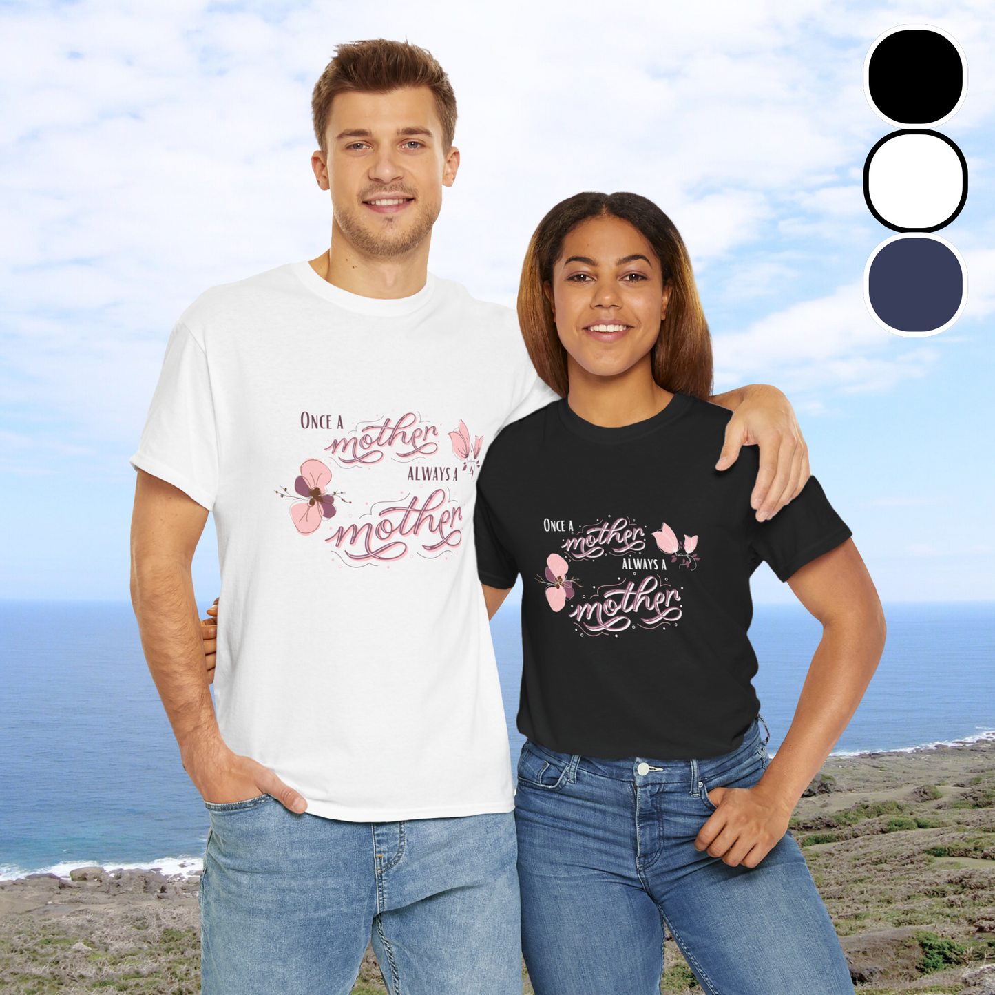 Once a Mother, Always a Mother—I'm a Bereaved Parent (unisex t-shirt)