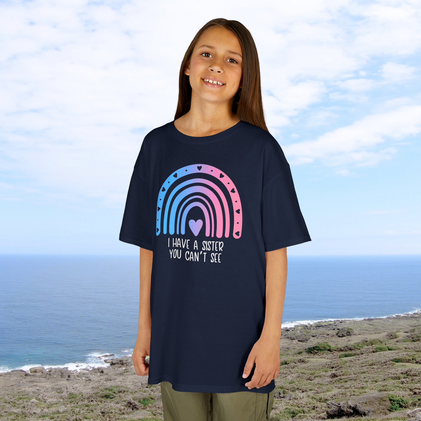 I Have a Brother/Sister You Can't See—Baby Loss Remembrance (unisex t-shirt)