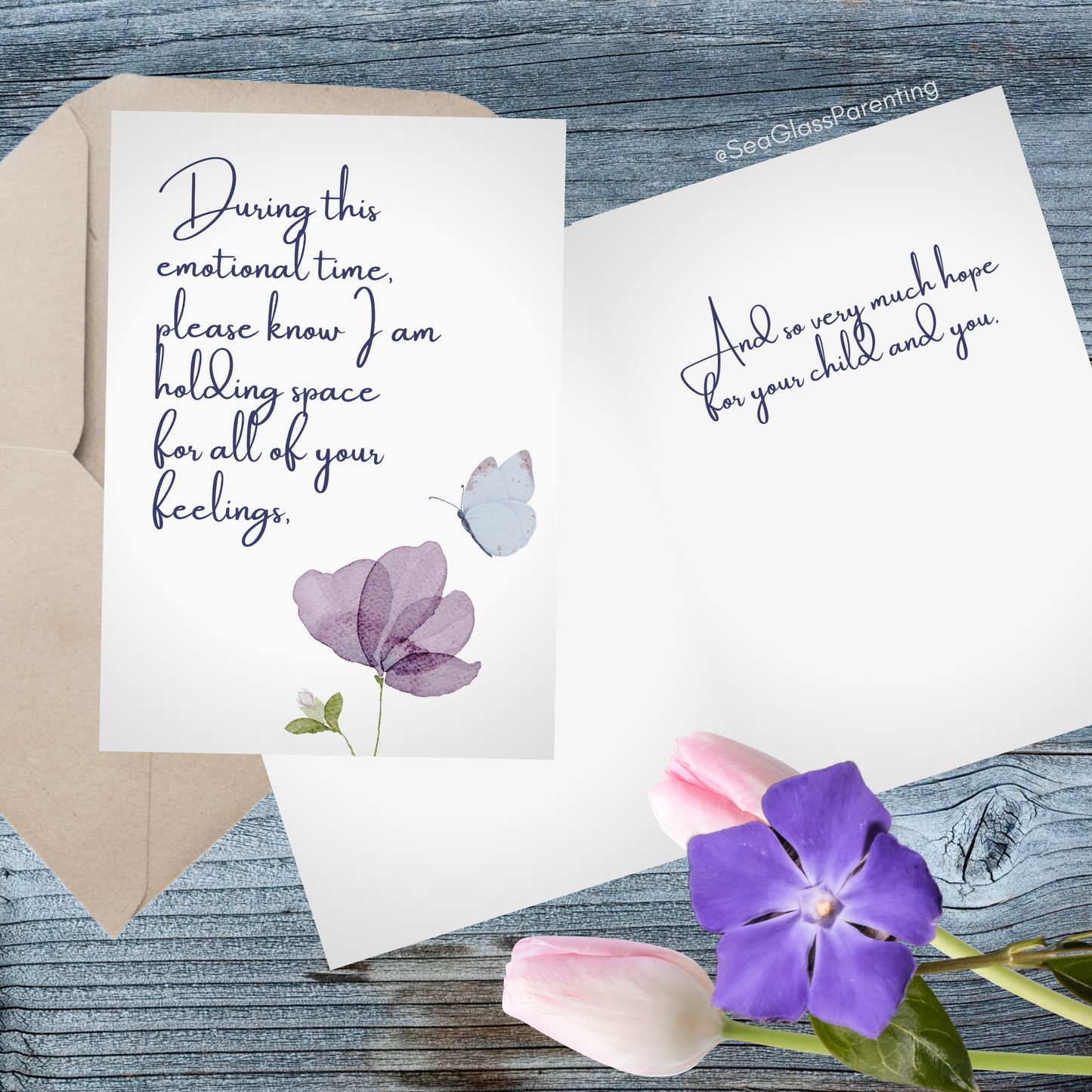 During this emotional time, please know I am holding so much hope for you—Pregnancy After Loss Support (greeting card)