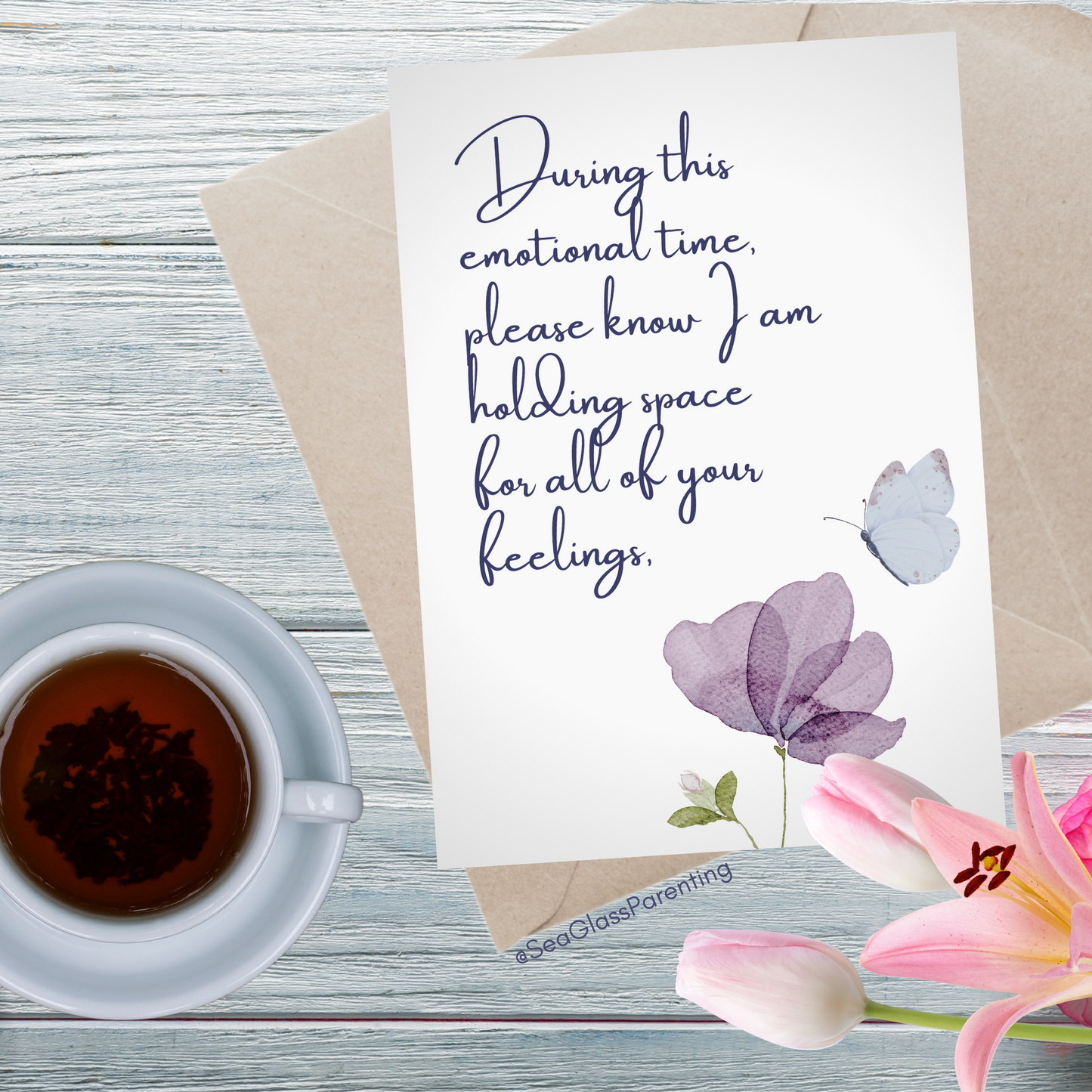 During this emotional time, please know I am holding so much hope for you—Pregnancy After Loss Support (greeting card)