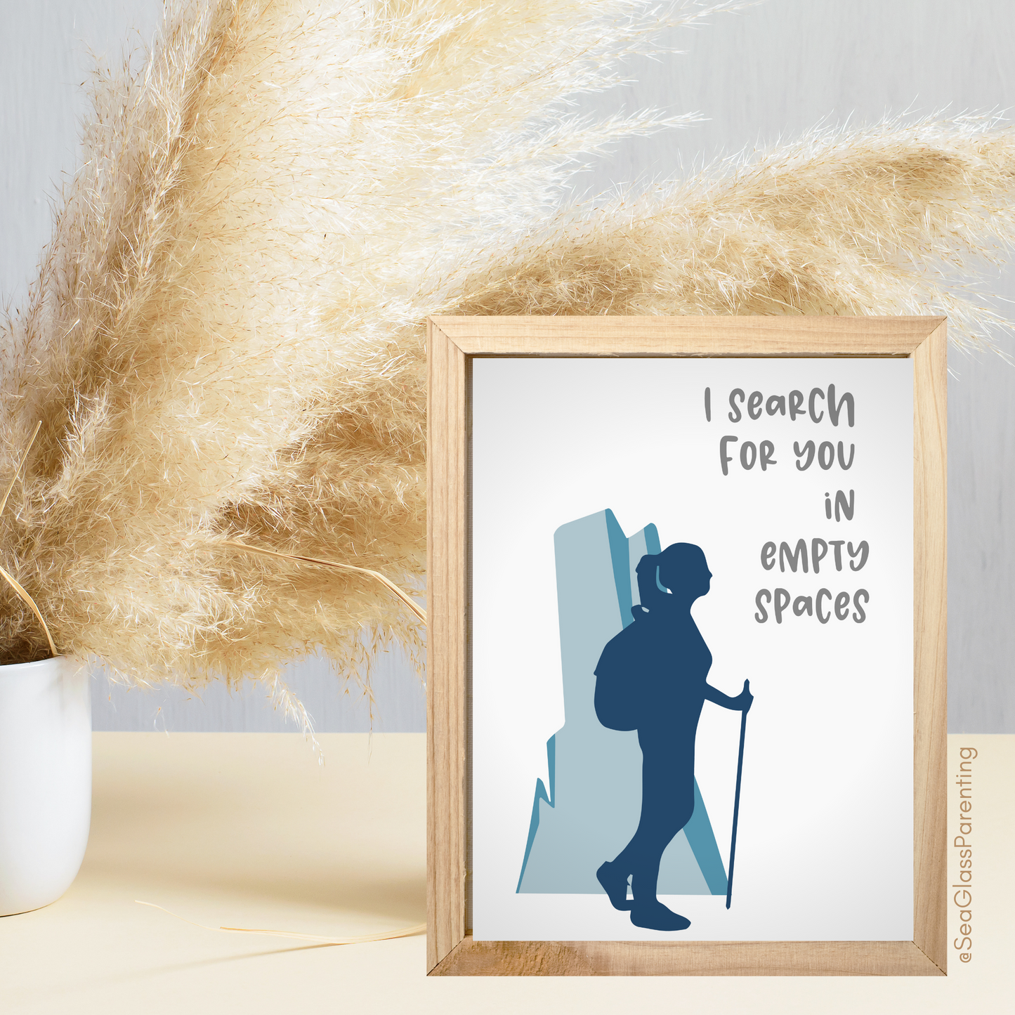 I Search For You in Empty Spaces—Letters to the Dead (greeting card)