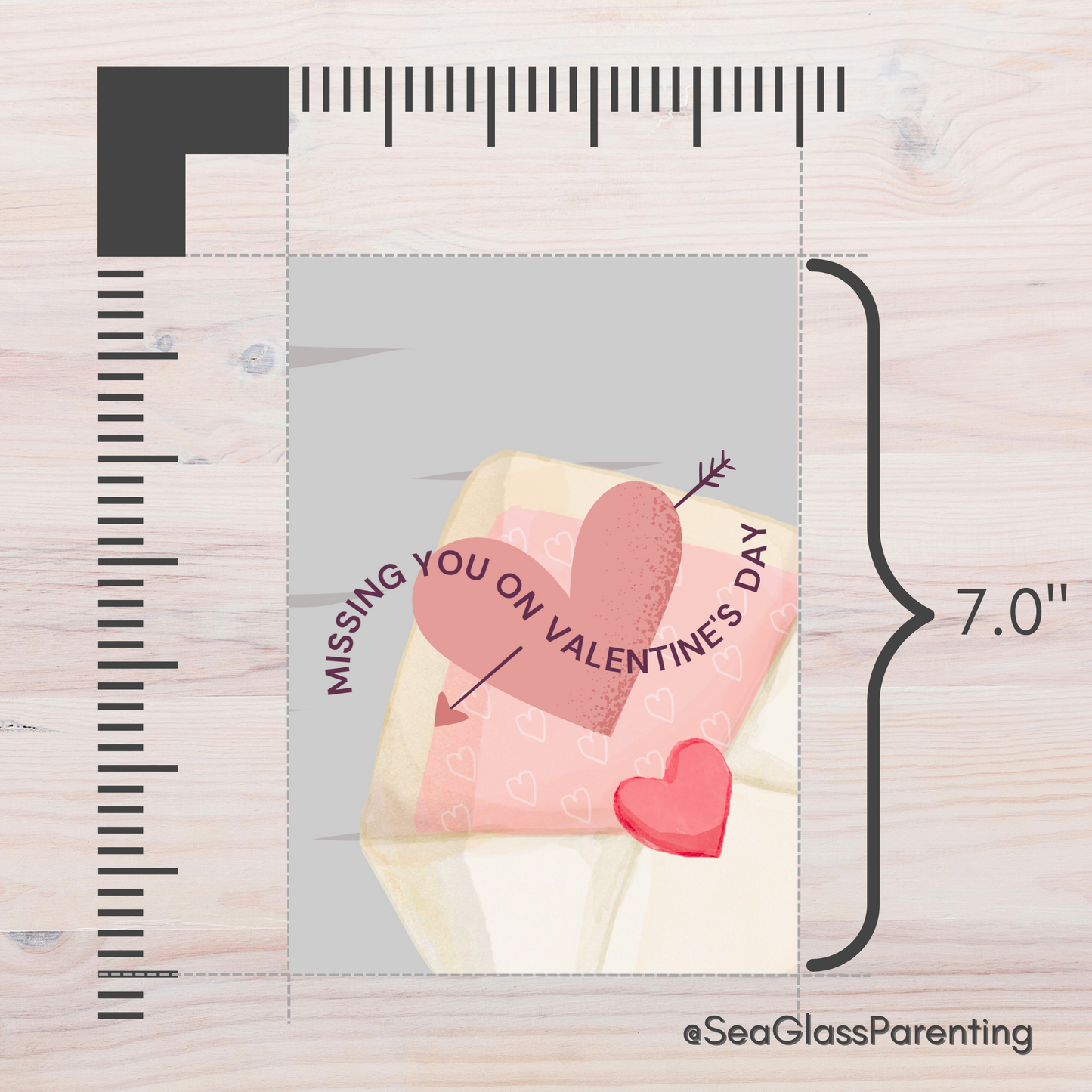 Missing you on Valentine's Day and Always—Holidays After Loss (greeting card)