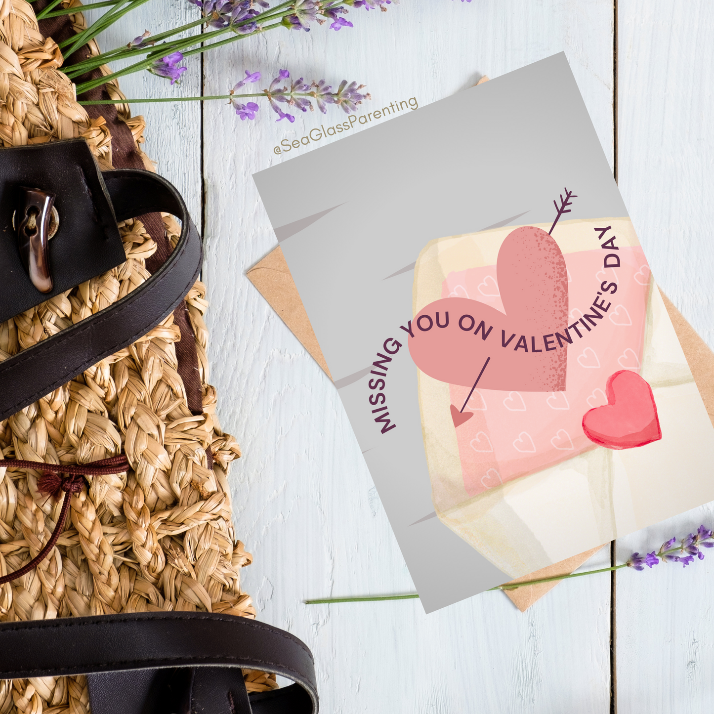 Missing you on Valentine's Day and Always—Holidays After Loss (greeting card)