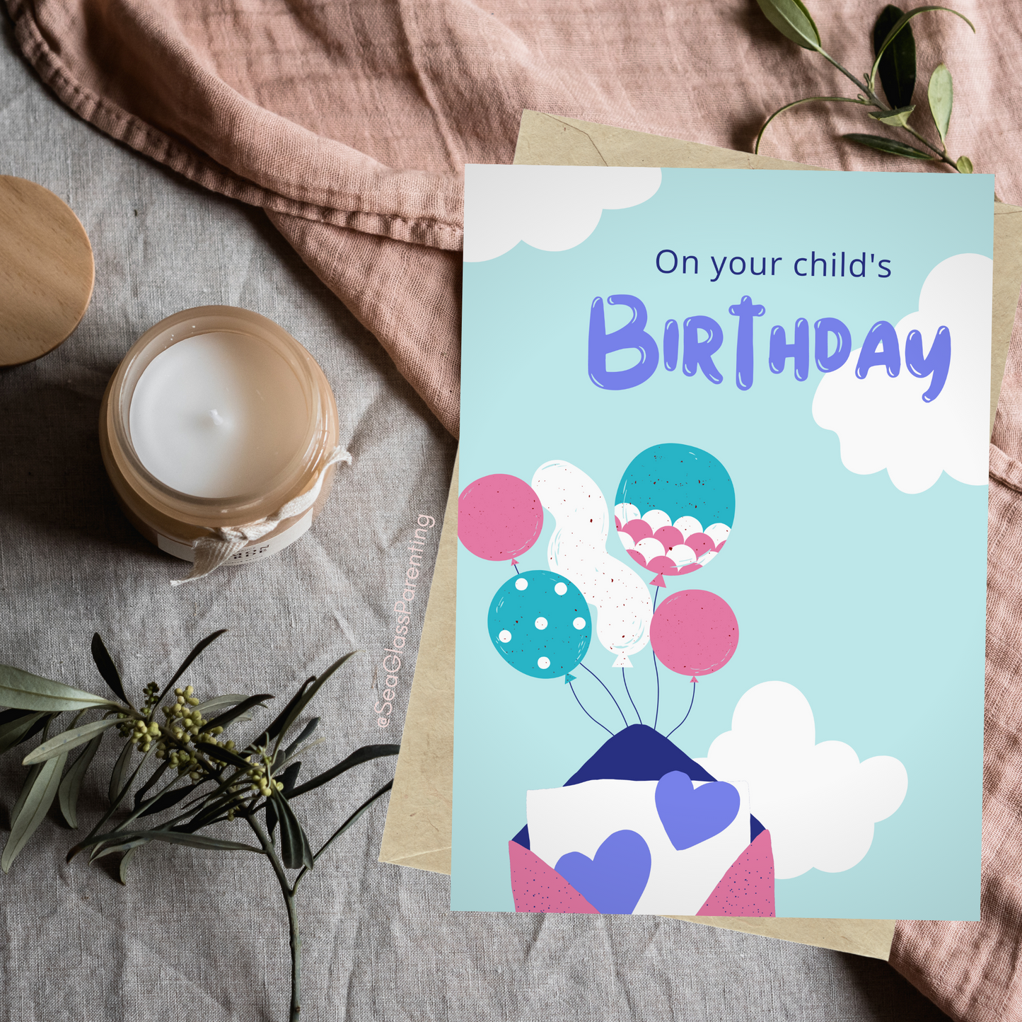 On Your Child's Birthday, Please Know they Made an Impact on my World—Memorial Baby Loss Birthday (greeting card)