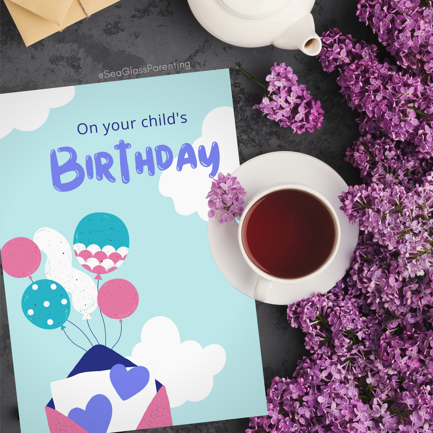 On Your Child's Birthday, Please Know they Made an Impact on my World—Memorial Baby Loss Birthday (greeting card)