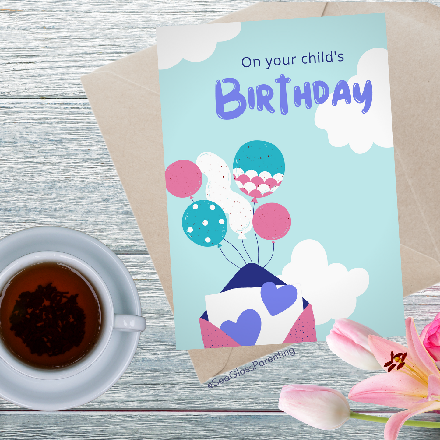 On Your Child's Birthday, Please Know they Made an Impact on my World—Memorial Baby Loss Birthday (greeting card)
