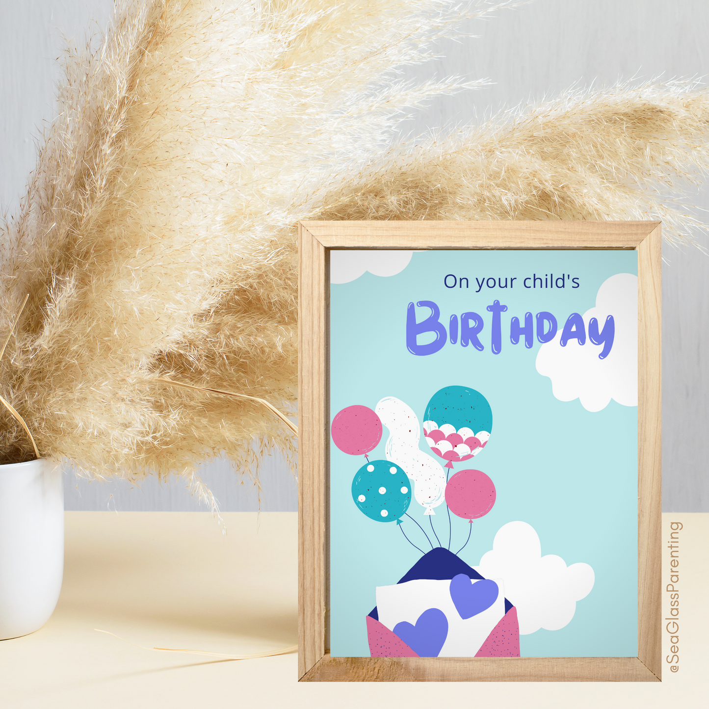 On Your Child's Birthday, Please Know they Made an Impact on my World—Memorial Baby Loss Birthday (greeting card)