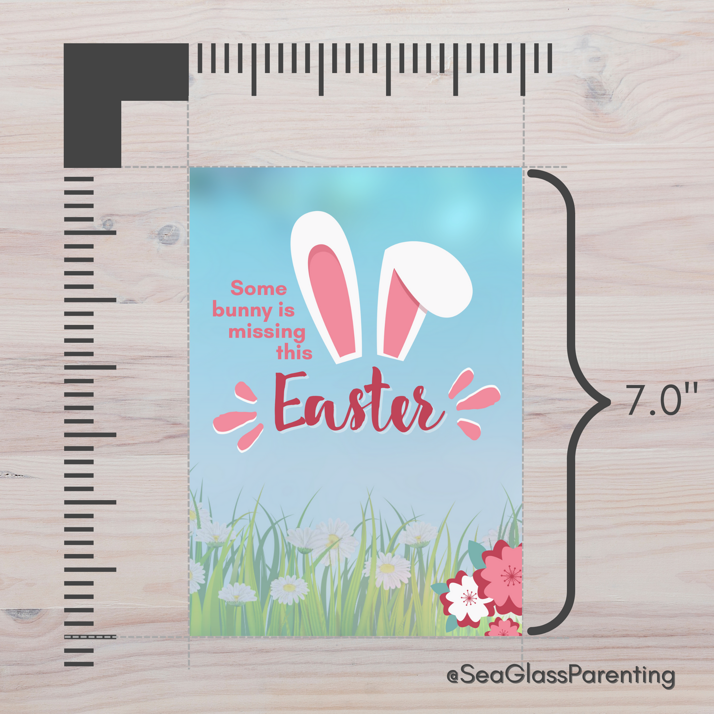Some Bunny is Missing this Easter (and Always)—Holidays After Loss (greeting card)
