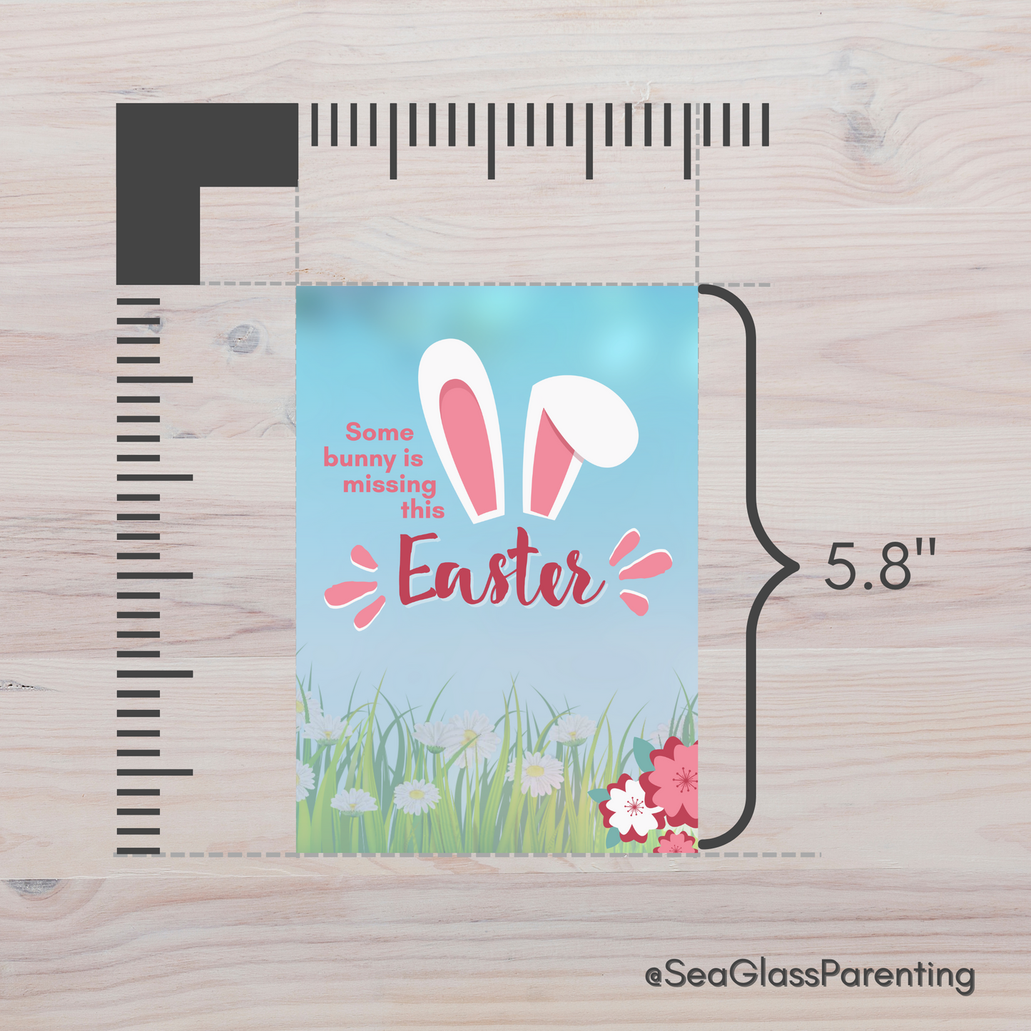 Some Bunny is Missing this Easter (and Always)—Holidays After Loss (greeting card)