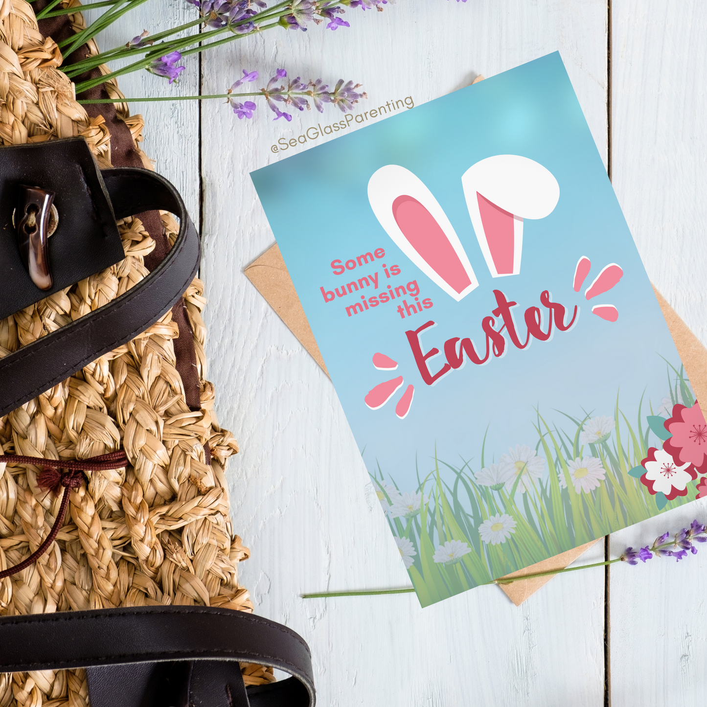 Some Bunny is Missing this Easter (and Always)—Holidays After Loss (greeting card)