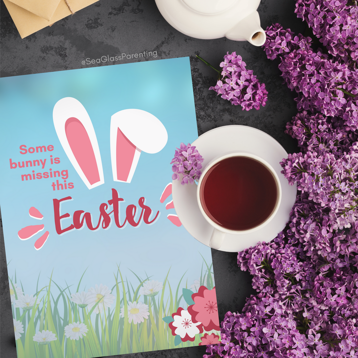 Some Bunny is Missing this Easter (and Always)—Holidays After Loss (greeting card)