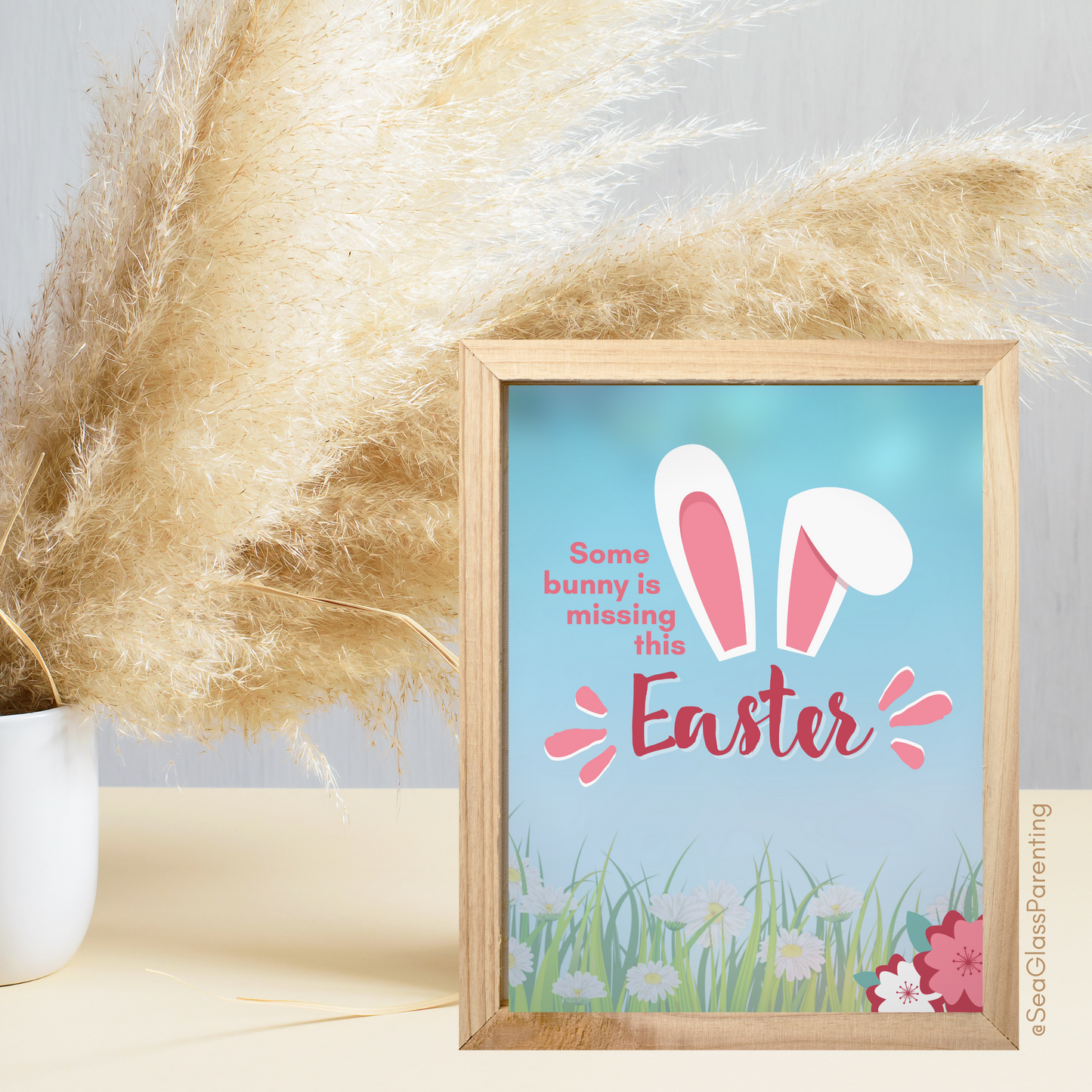 Some Bunny is Missing this Easter (and Always)—Holidays After Loss (greeting card)