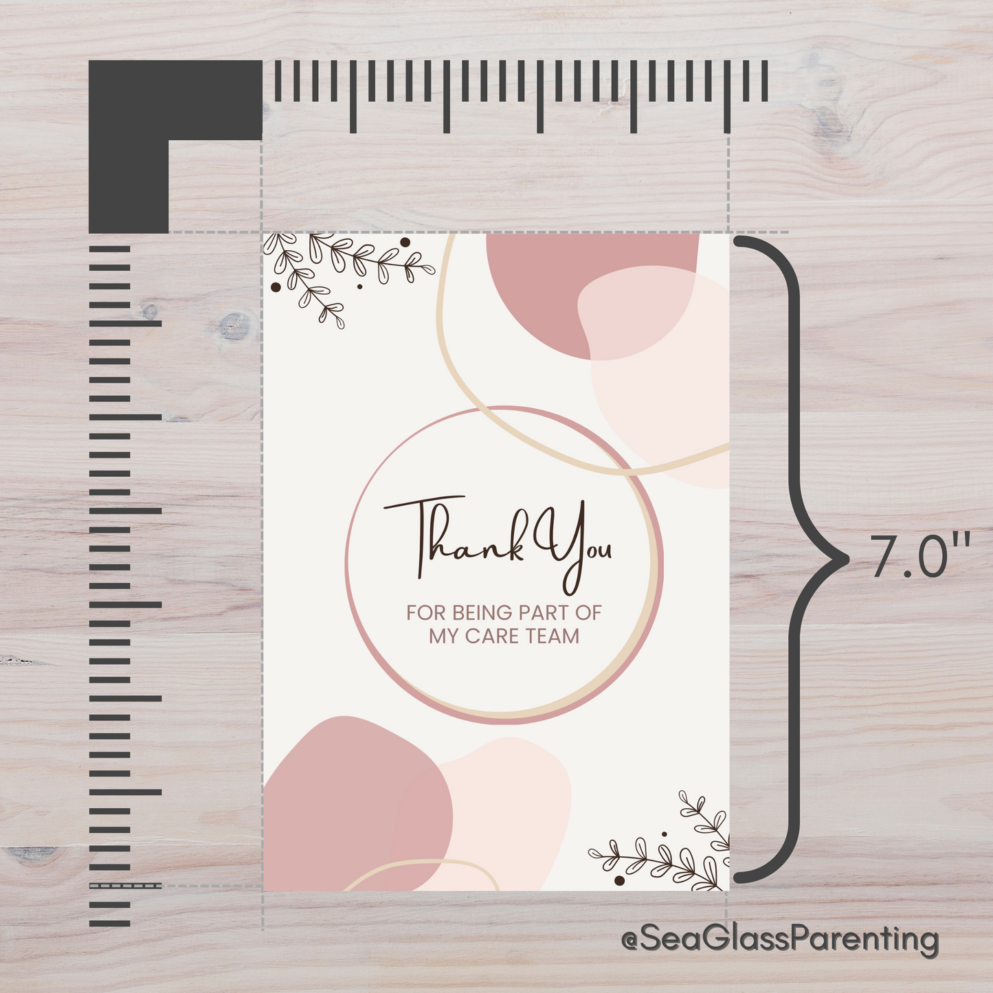 Thank You for Being Part of my Care Team. Your Kindness Helped—Provider Thank You (greeting card)