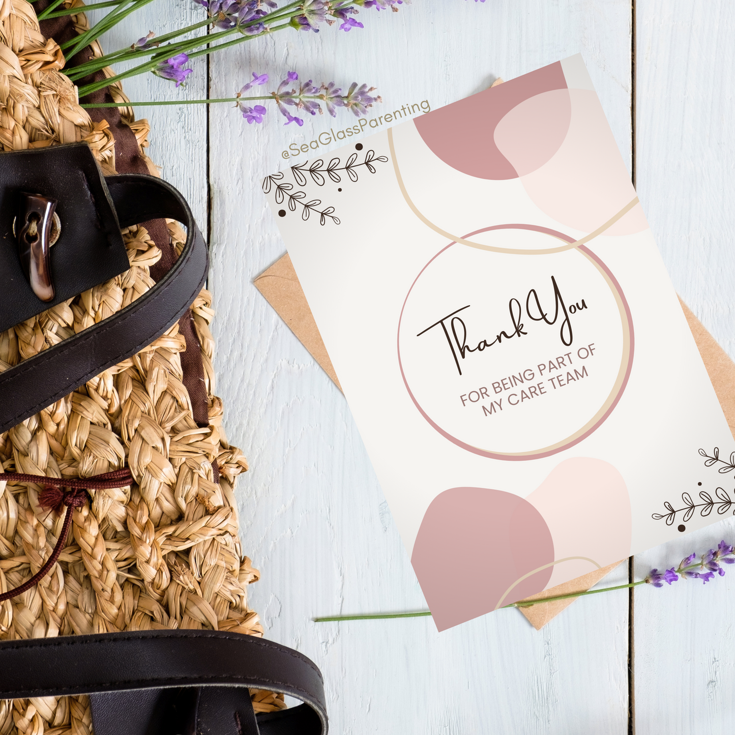 Thank You for Being Part of my Care Team. Your Kindness Helped—Provider Thank You (greeting card)